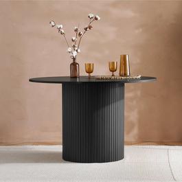 Birlea Axel Round Fluted Dining Table