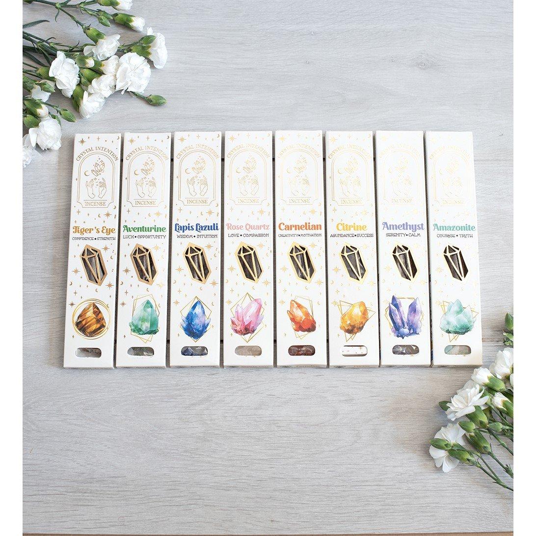 White - Something Different - 12 Packs of Native Soul Crystal Intentions Incense - 1