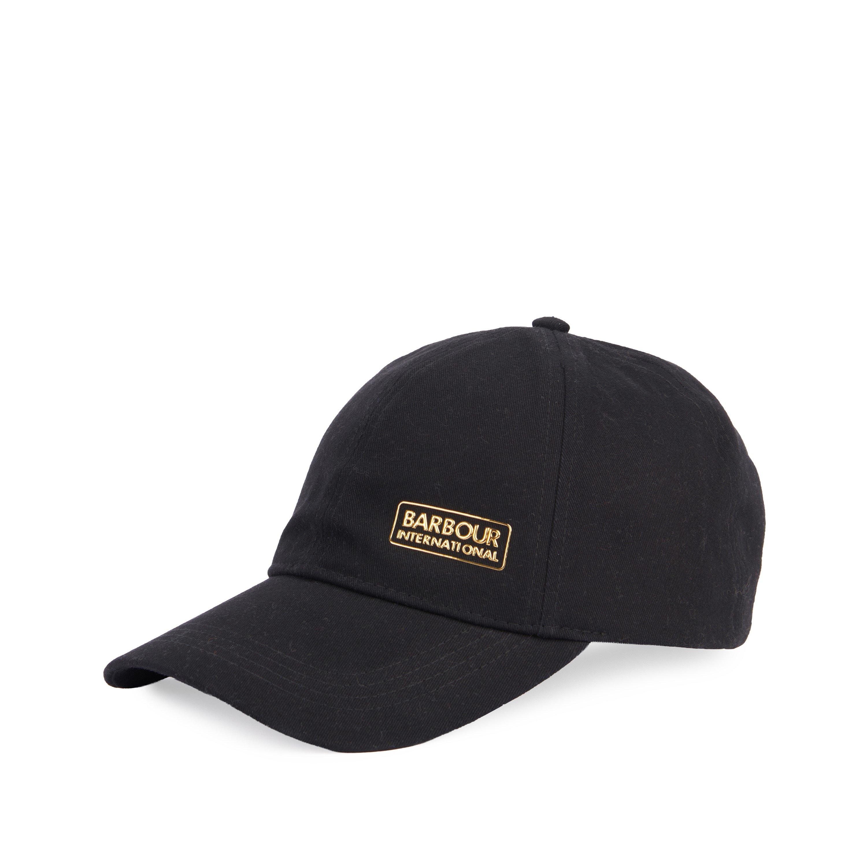 Black - Barbour International - Womens Norton Baseball Cap - 1