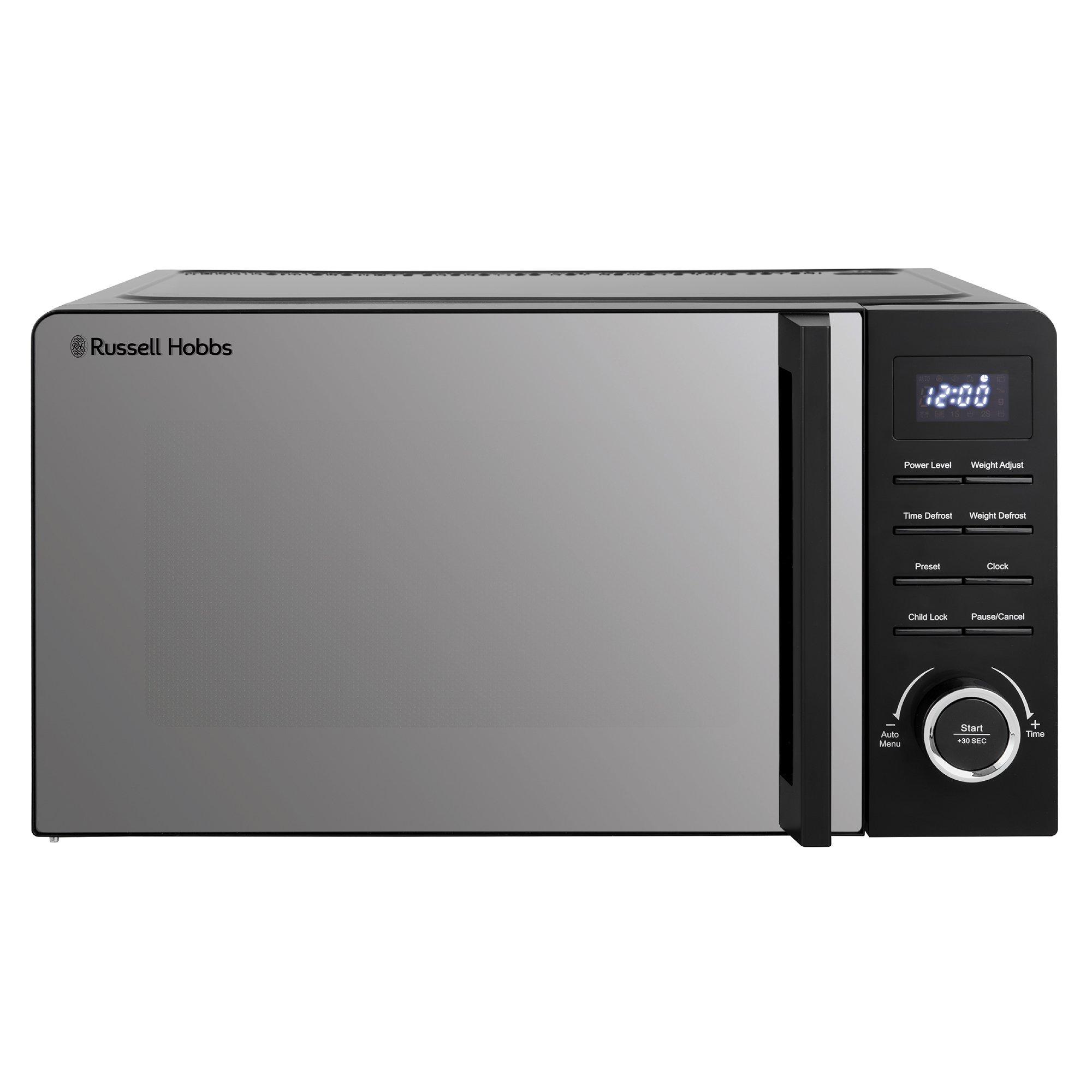 Black - Russell Hobbs - RHM1736B 17L 700W Digital Microwave in Black - 1