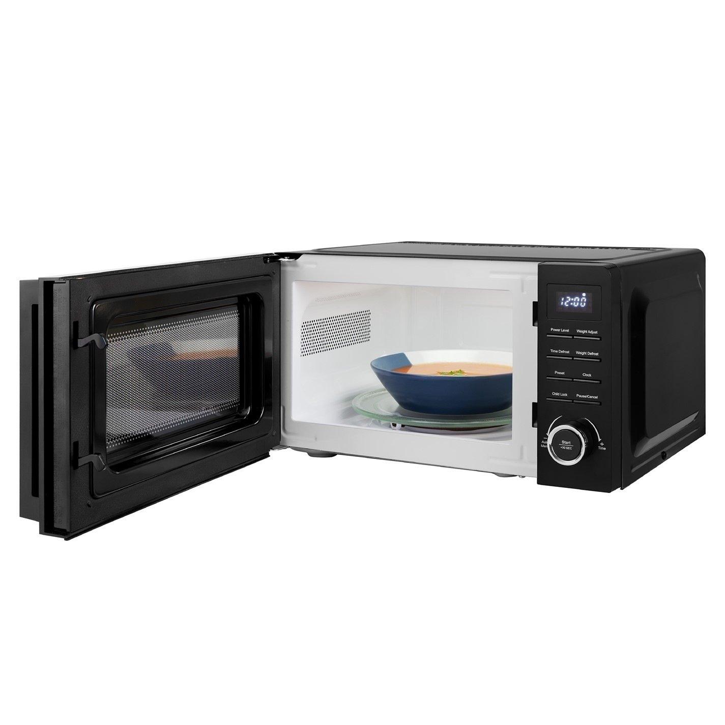 Black - Russell Hobbs - RHM1736B 17L 700W Digital Microwave in Black - 10