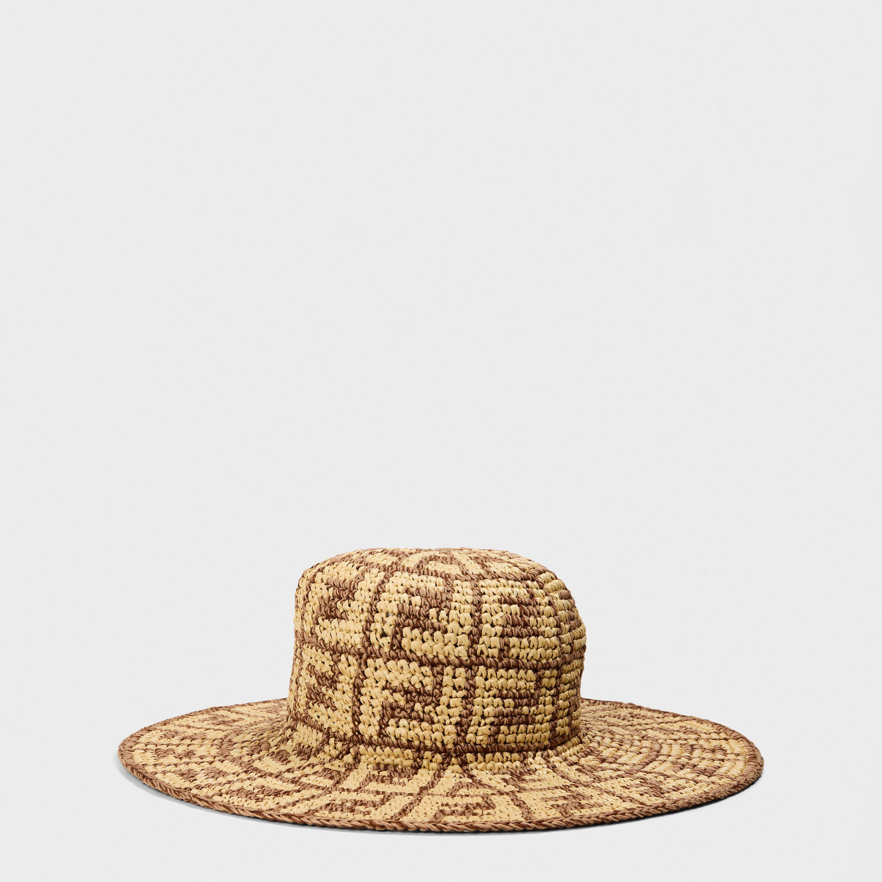 Beige - Fendi - Women's Capello Floppy Hat - 2