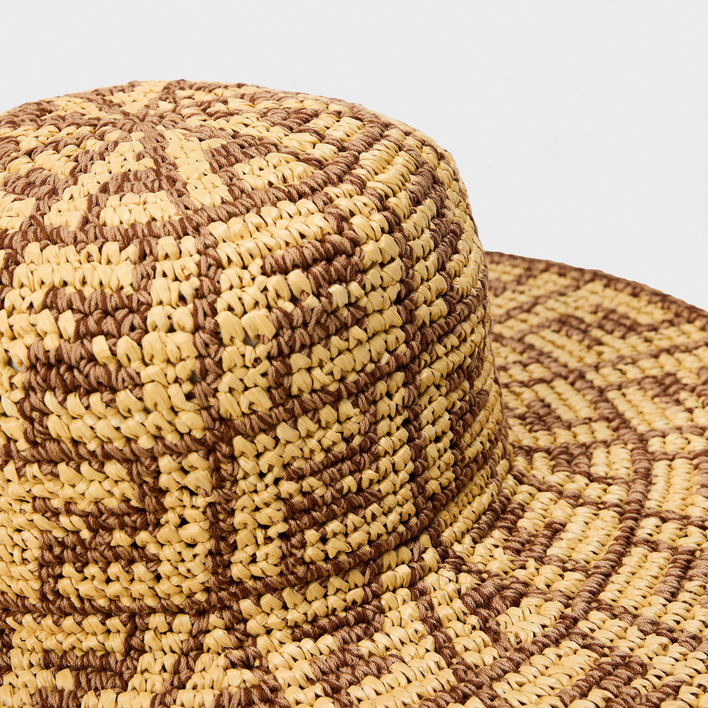 Beige - Fendi - Women's Capello Floppy Hat - 4