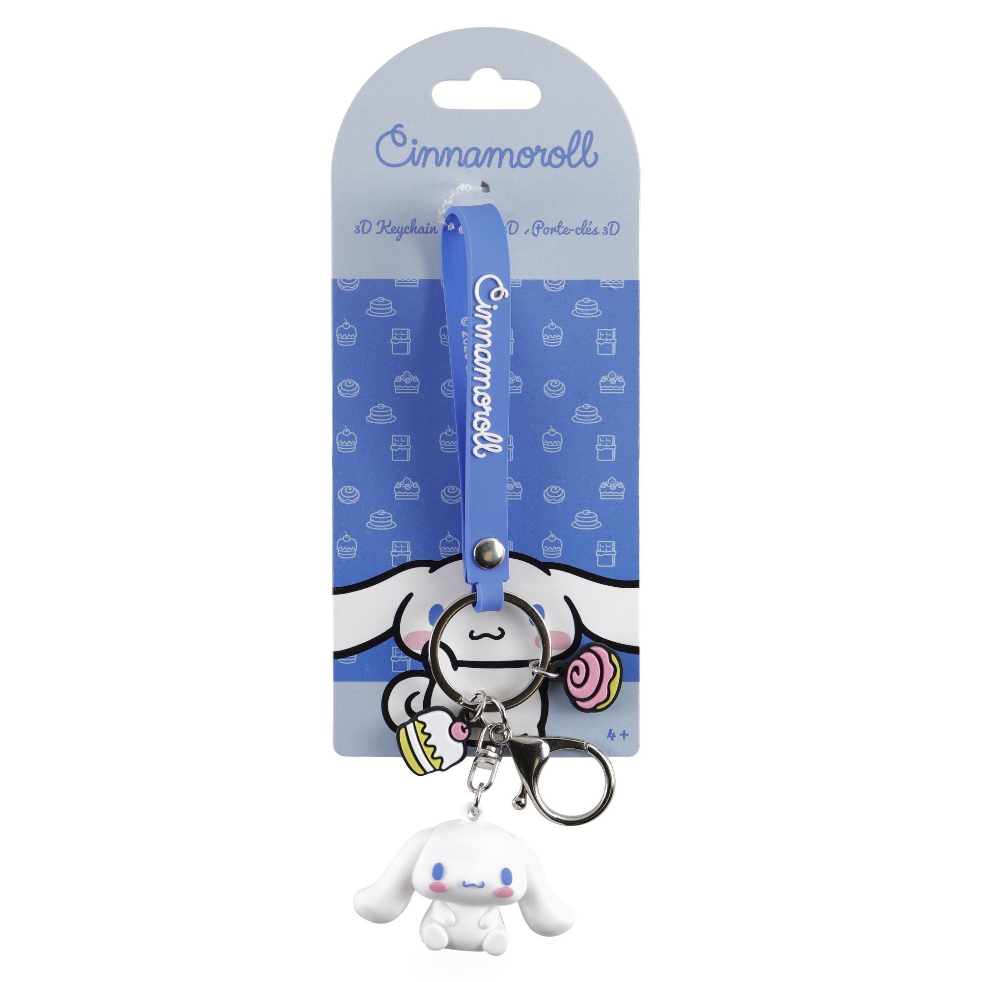 White - Hello Kitty - Cinnamoroll Keychain - 5