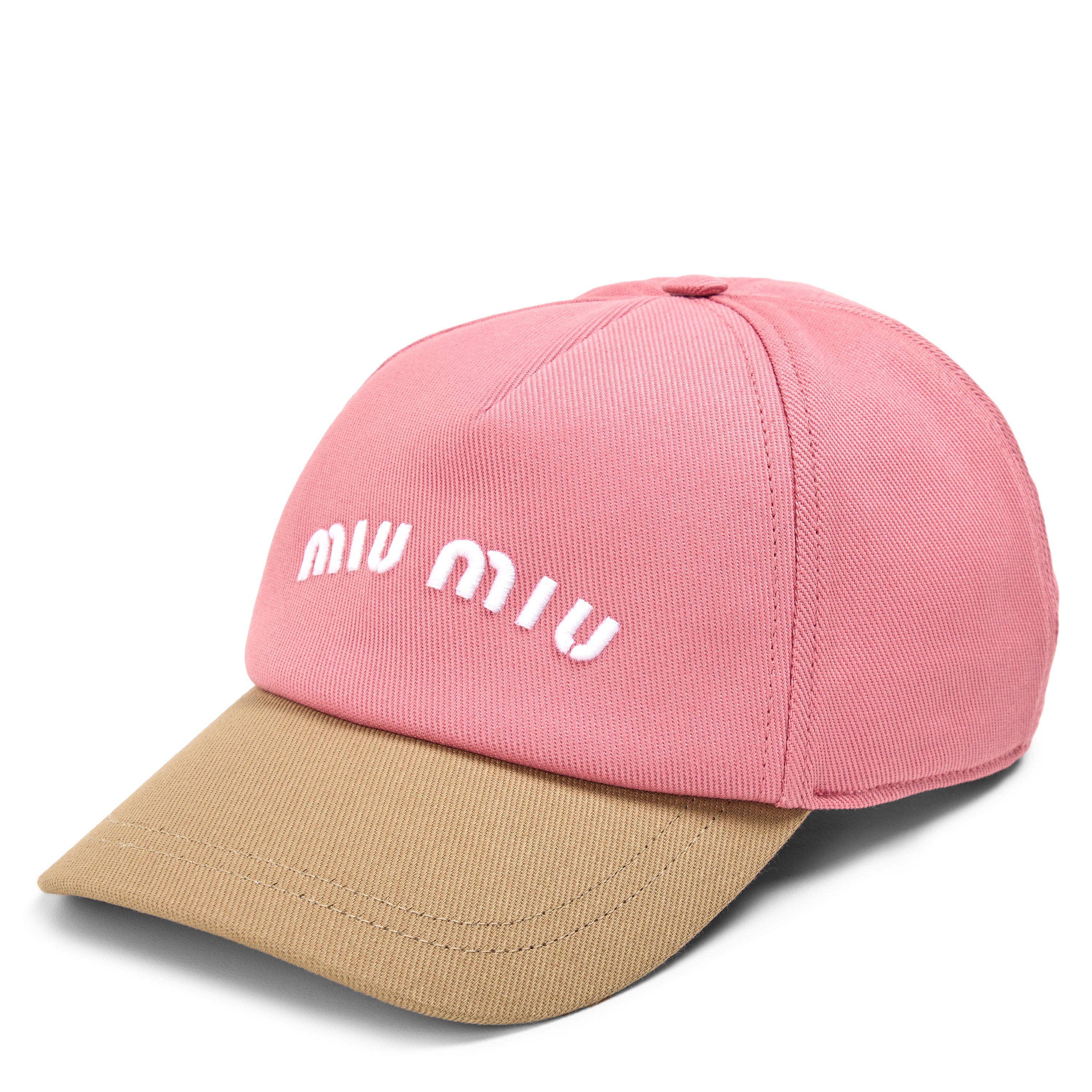 Begonia/Corda - Miu Miu - Women's Baseball Cap - 1
