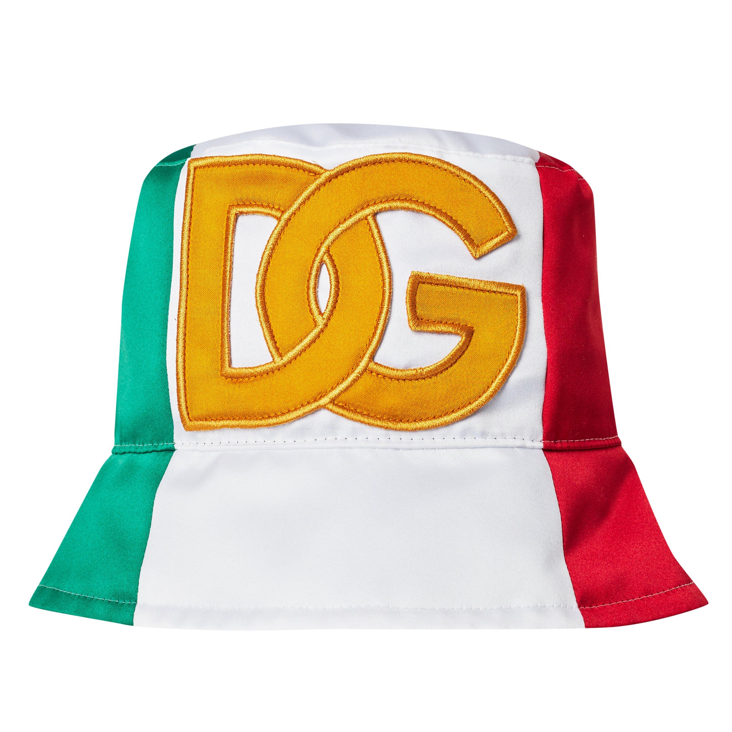 Dolce and Gabbana Italain Flag Bucket Hat Bucket Hats Cruise Fashion