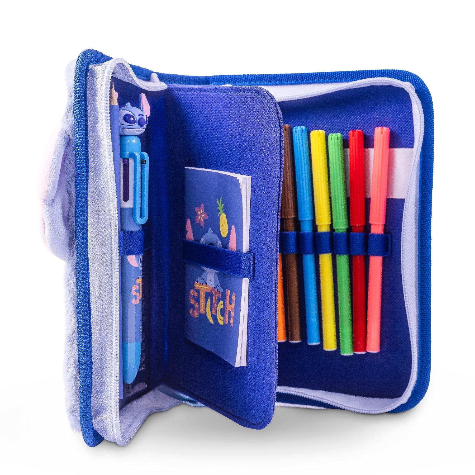 Blue - Disney Stitch - Stitch Pencil Case Set - 2