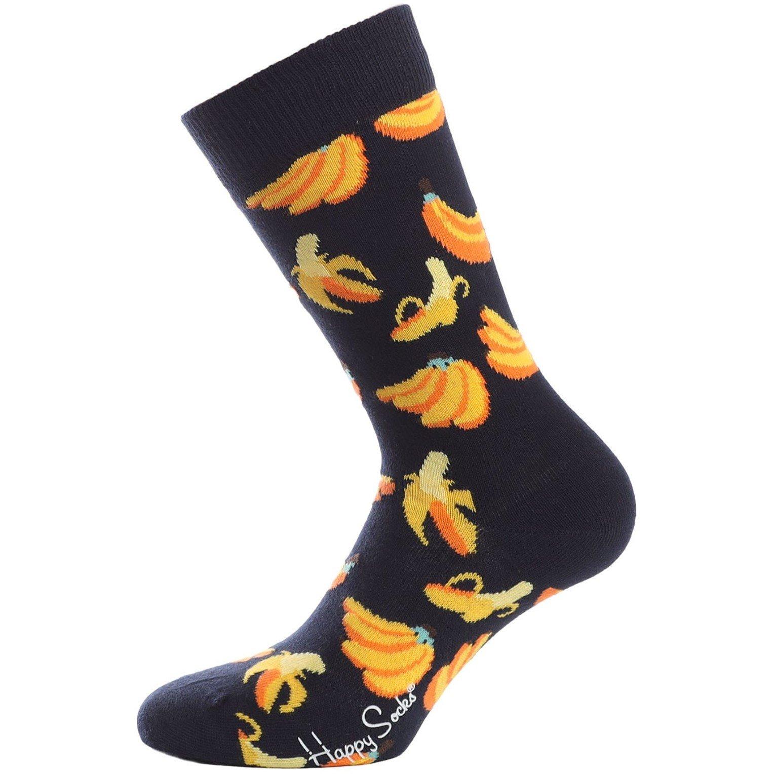 Black - Happy Socks - Banana Socks - 1