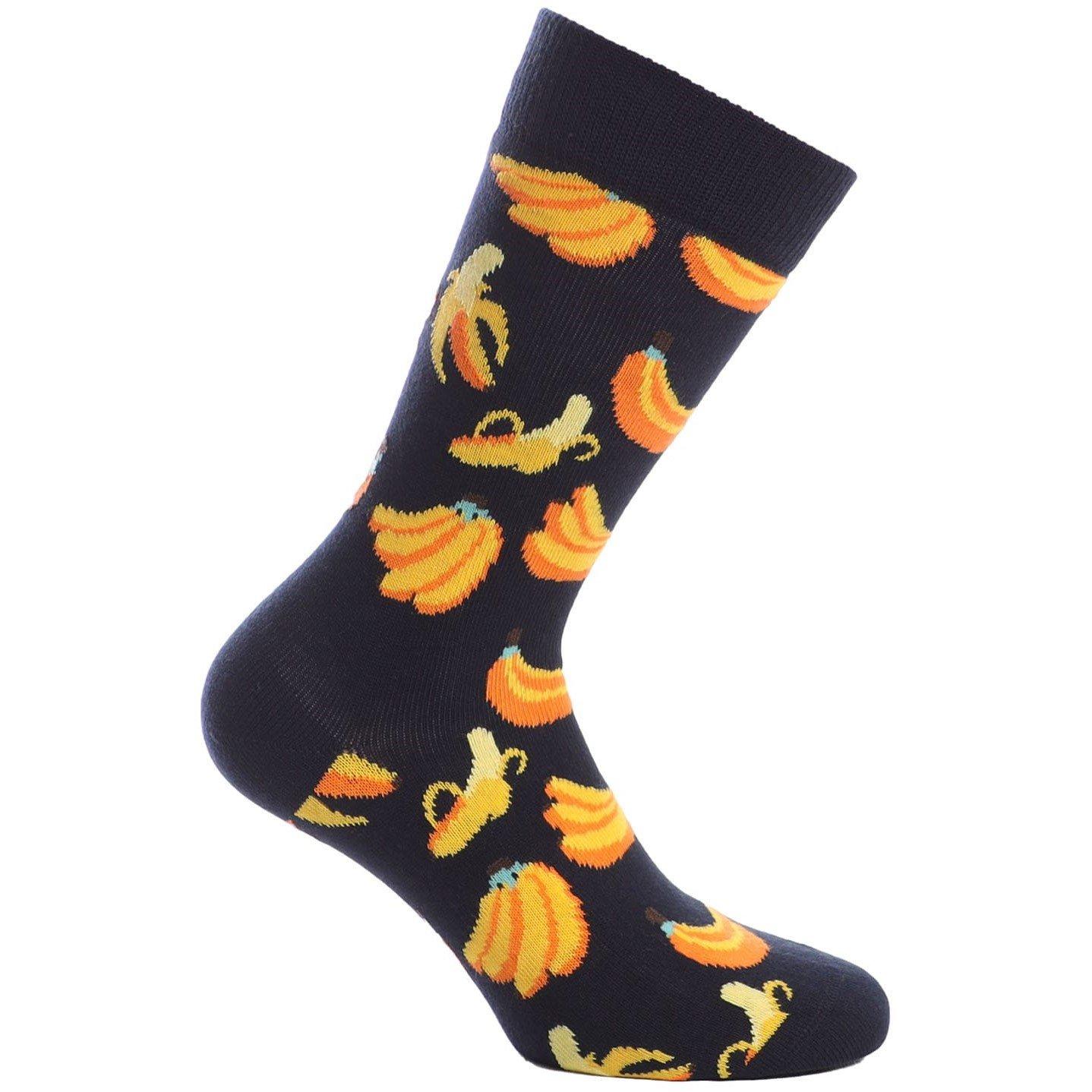Black - Happy Socks - Banana Socks - 2
