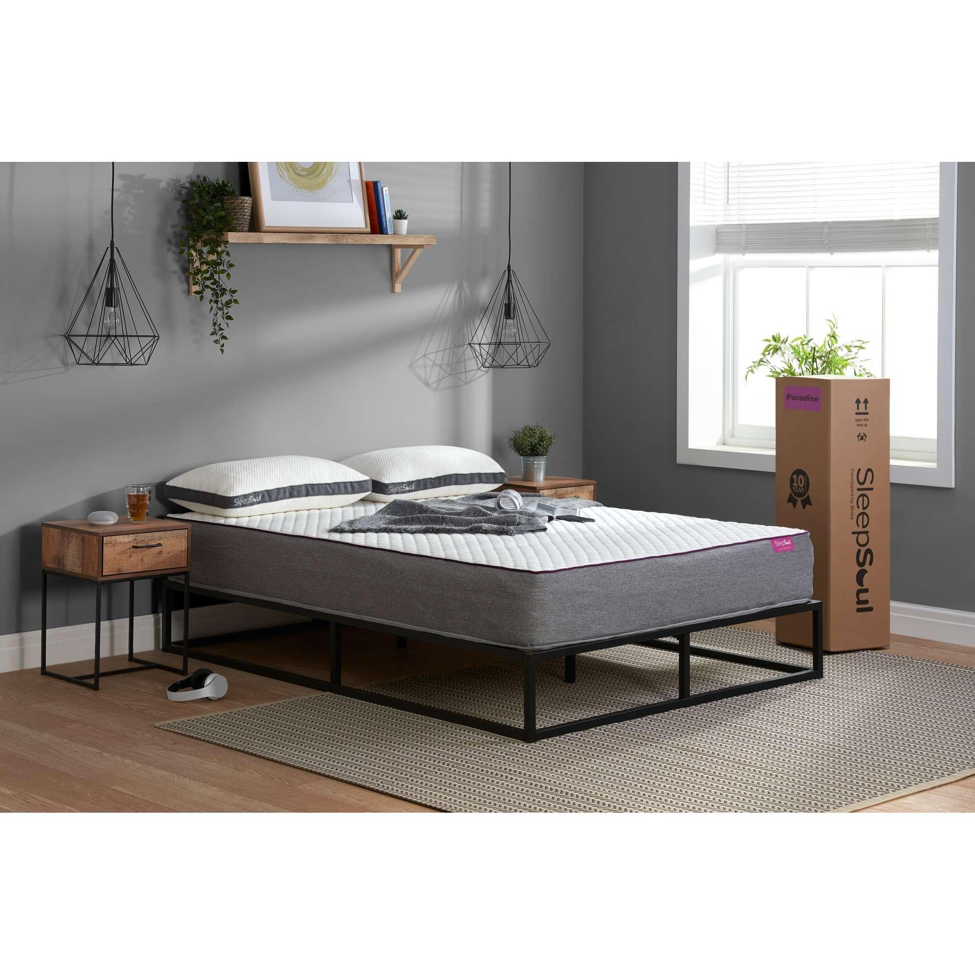 White - SleepSoul - SleepSoul Paradise Small Double Mattress - 1