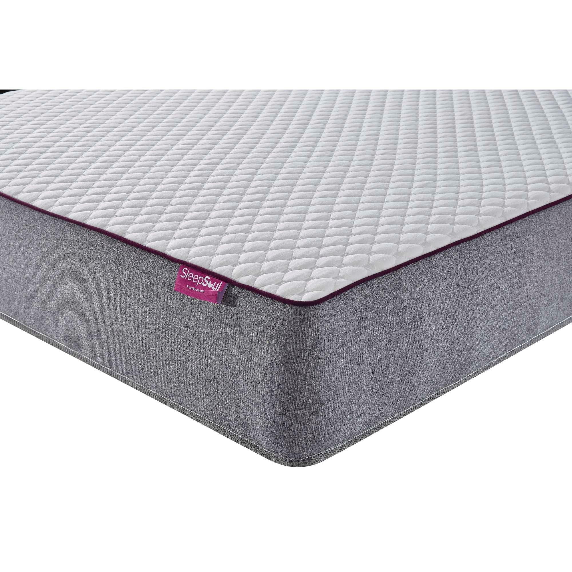 White - SleepSoul - SleepSoul Paradise Small Double Mattress - 5