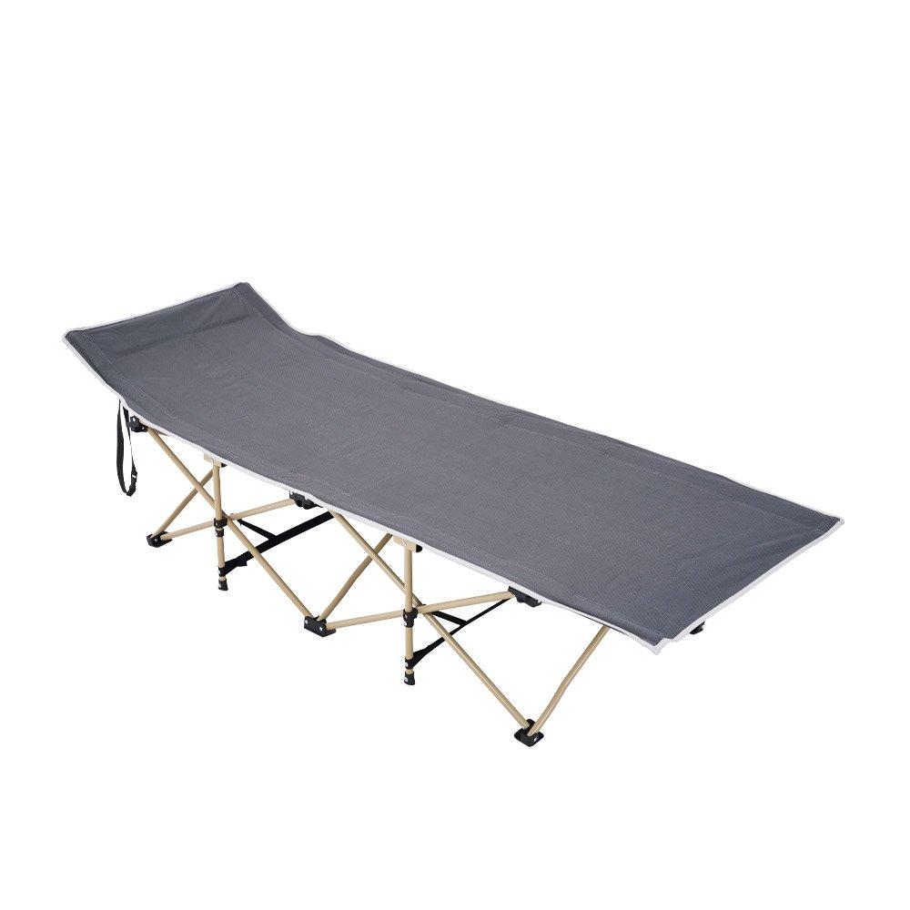 Dark Grey - Breeins - Portable Folding Camping bed - 4