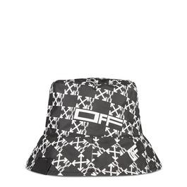 Off White Reversible Monogram Bucket Hat