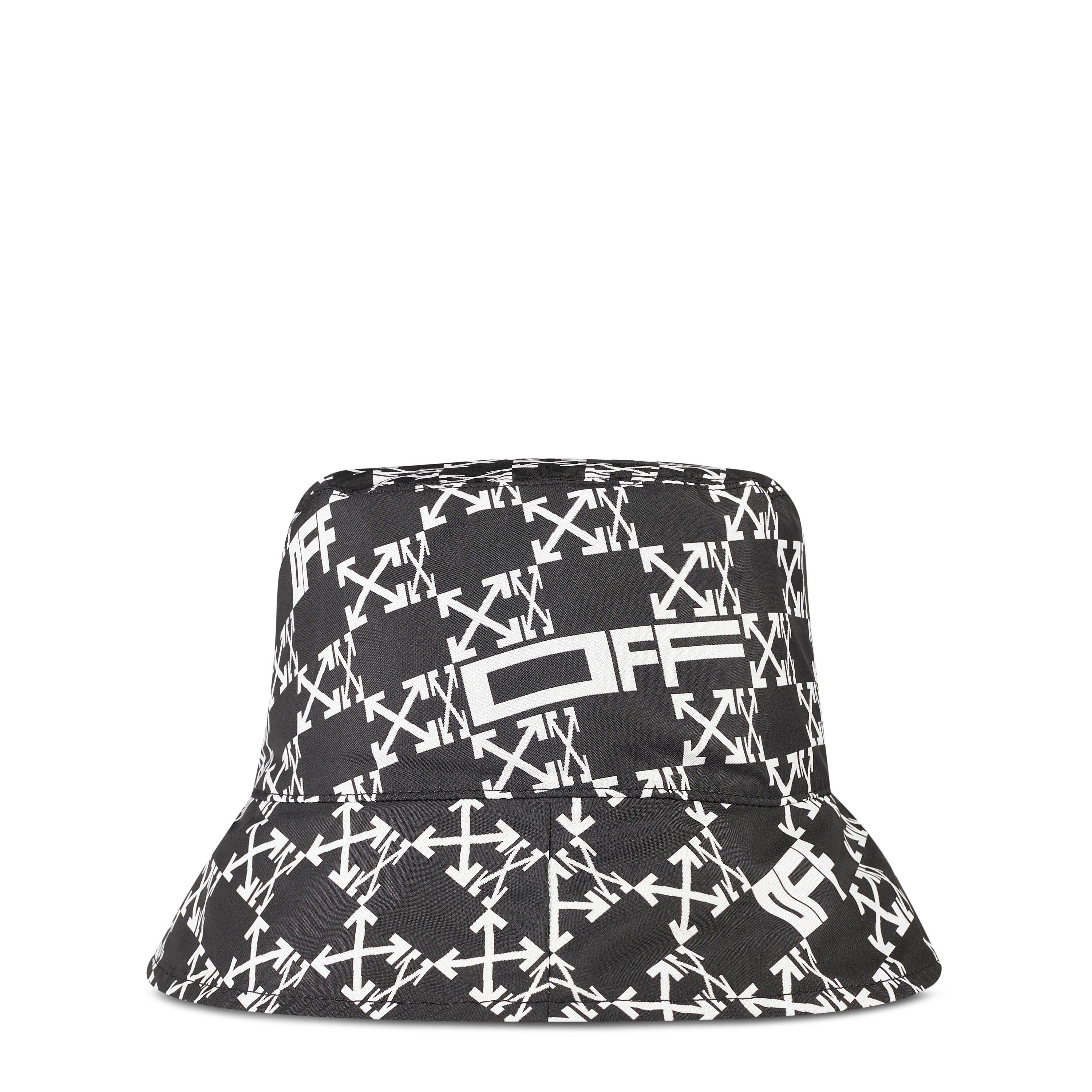 Black 1007 - Off White - Reversible Monogram Bucket Hat - 4