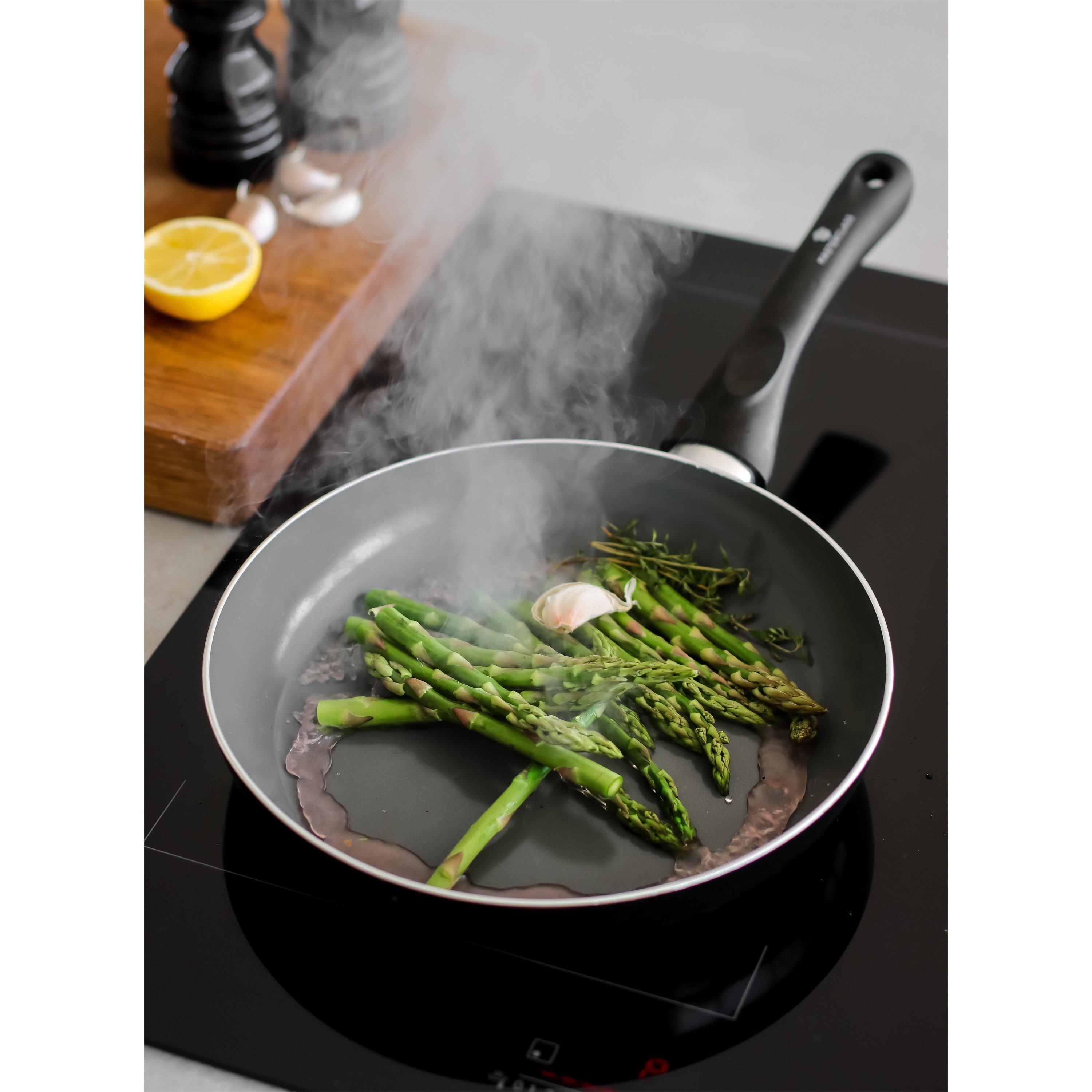 Grey - MasterClass - MasterClass Can-to-Pan Non-Stick Frying Pan - 5