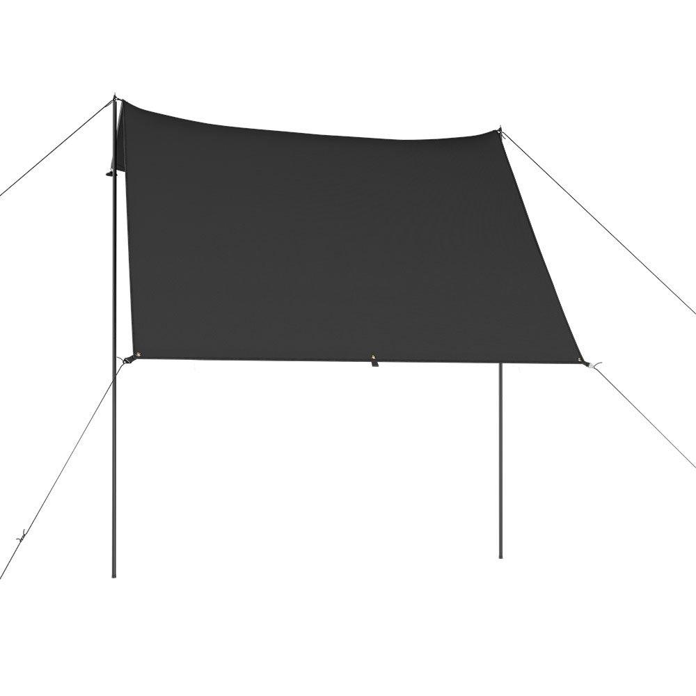 Black - Breeins - Car Side Awning Tent - 6