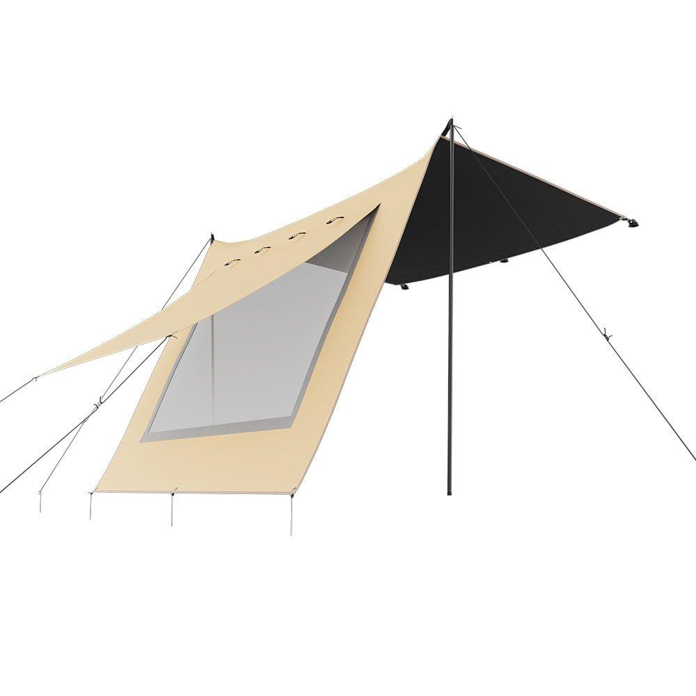 Black - Breeins - Car Side Awning Tent - 4