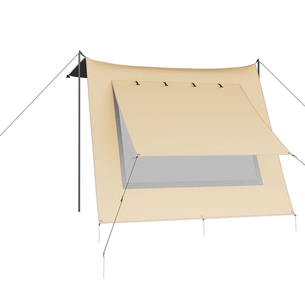 Black - Breeins - Car Side Awning Tent - 5