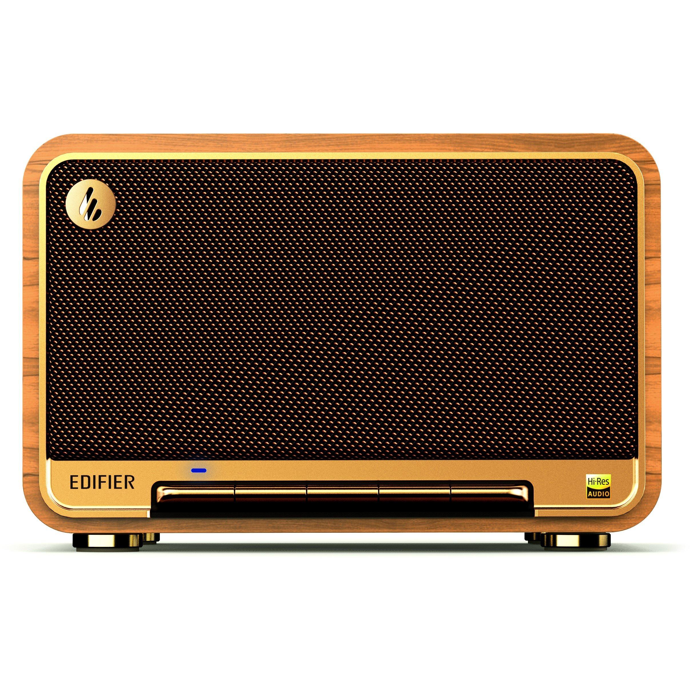 Brown - Edifier - Edifier D32 Tabletop Bluetooth Hi-Res Speaker - 5