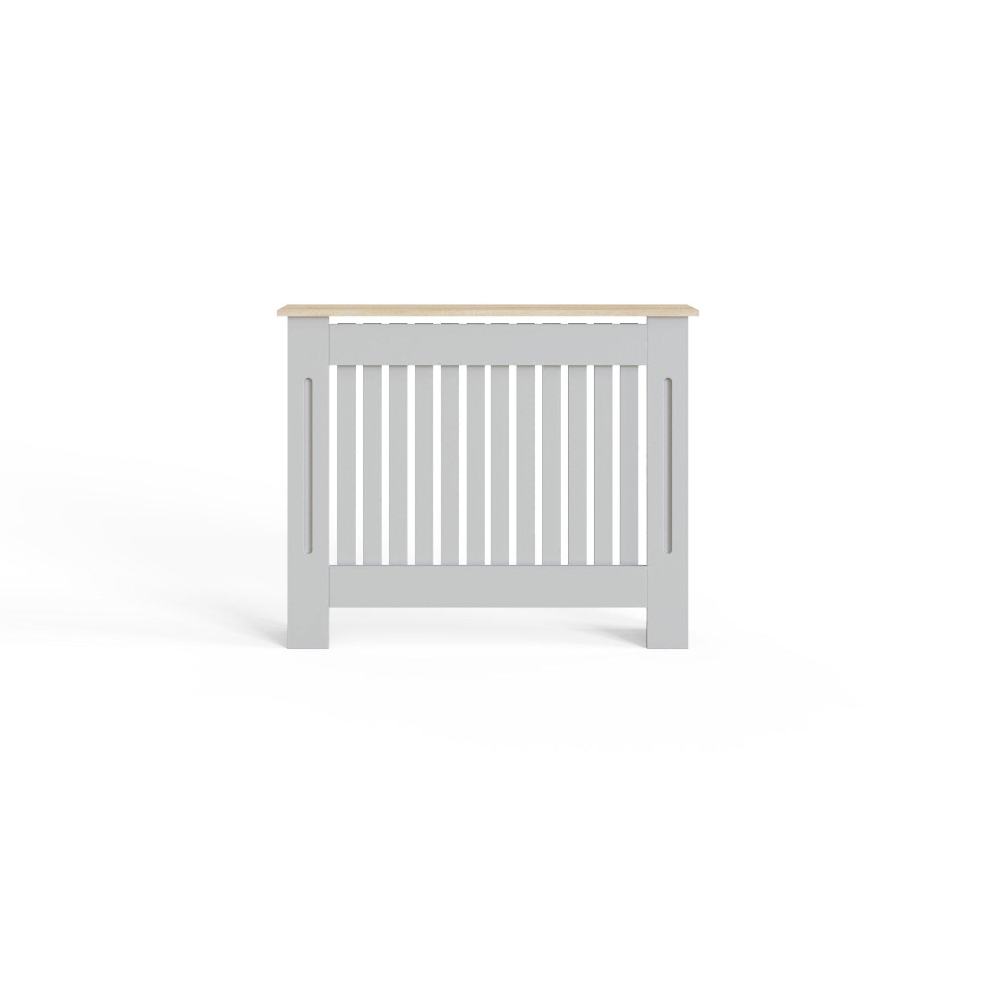 Grey - GFW - Longslow Radiator Cover Medium Grey - 3