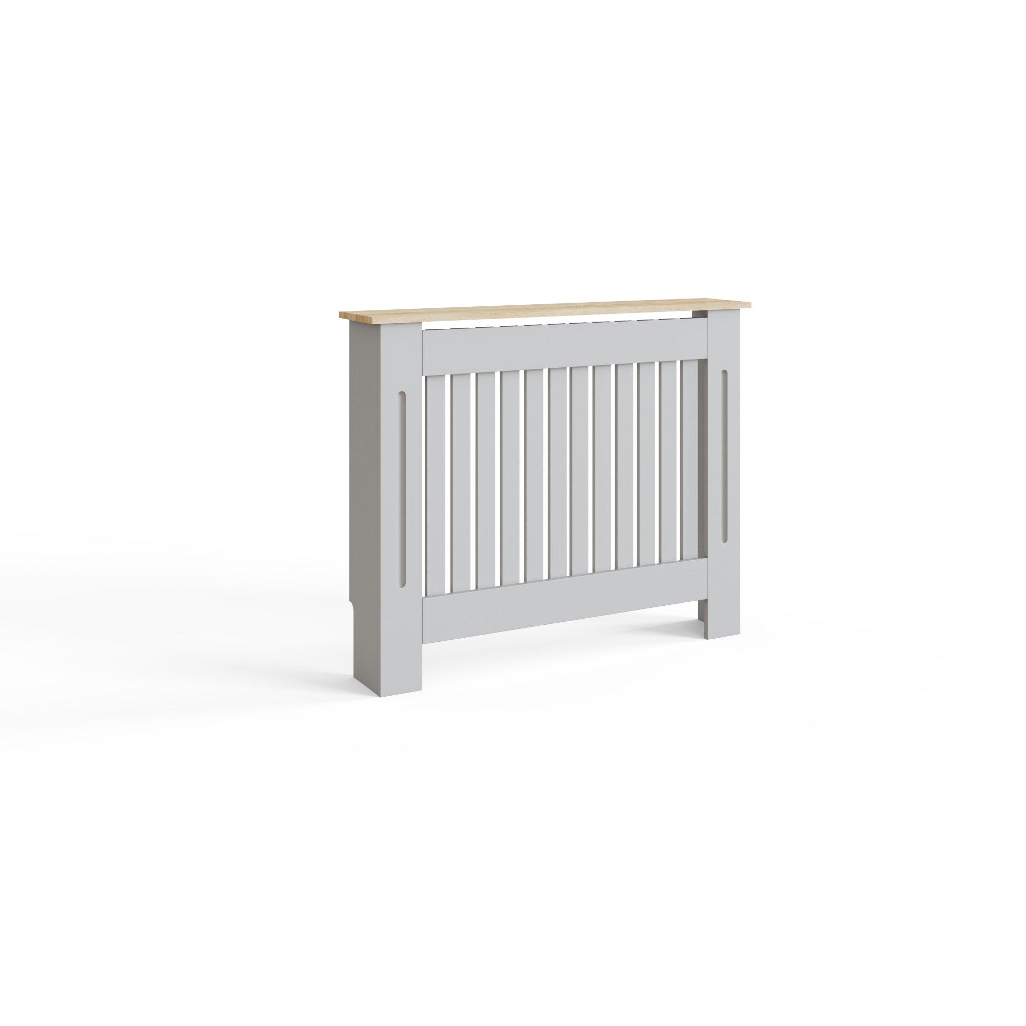 Grey - GFW - Longslow Radiator Cover Medium Grey - 4