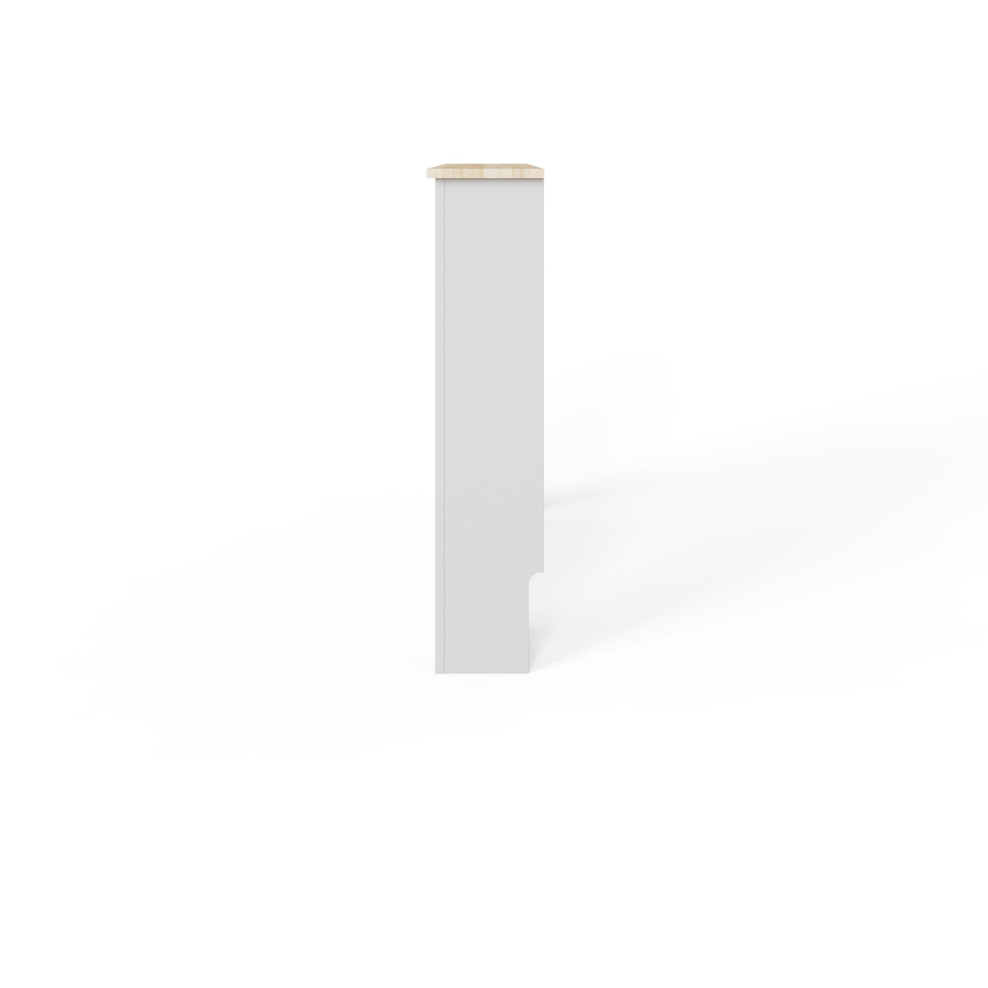 Grey - GFW - Longslow Radiator Cover Medium Grey - 5