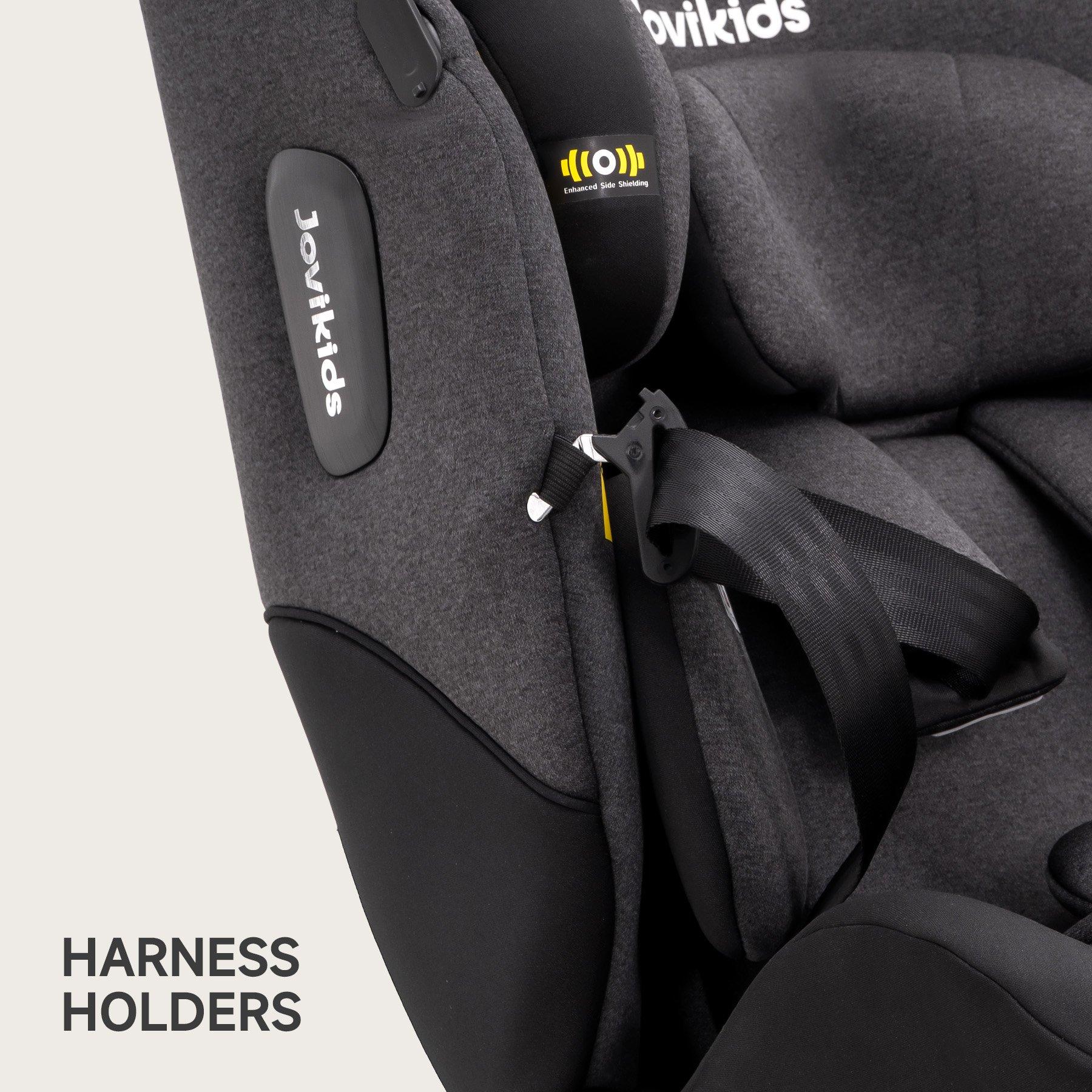 Black - JoviKids - JoviKids Ranger 2 Car Seat -Twilight - 11