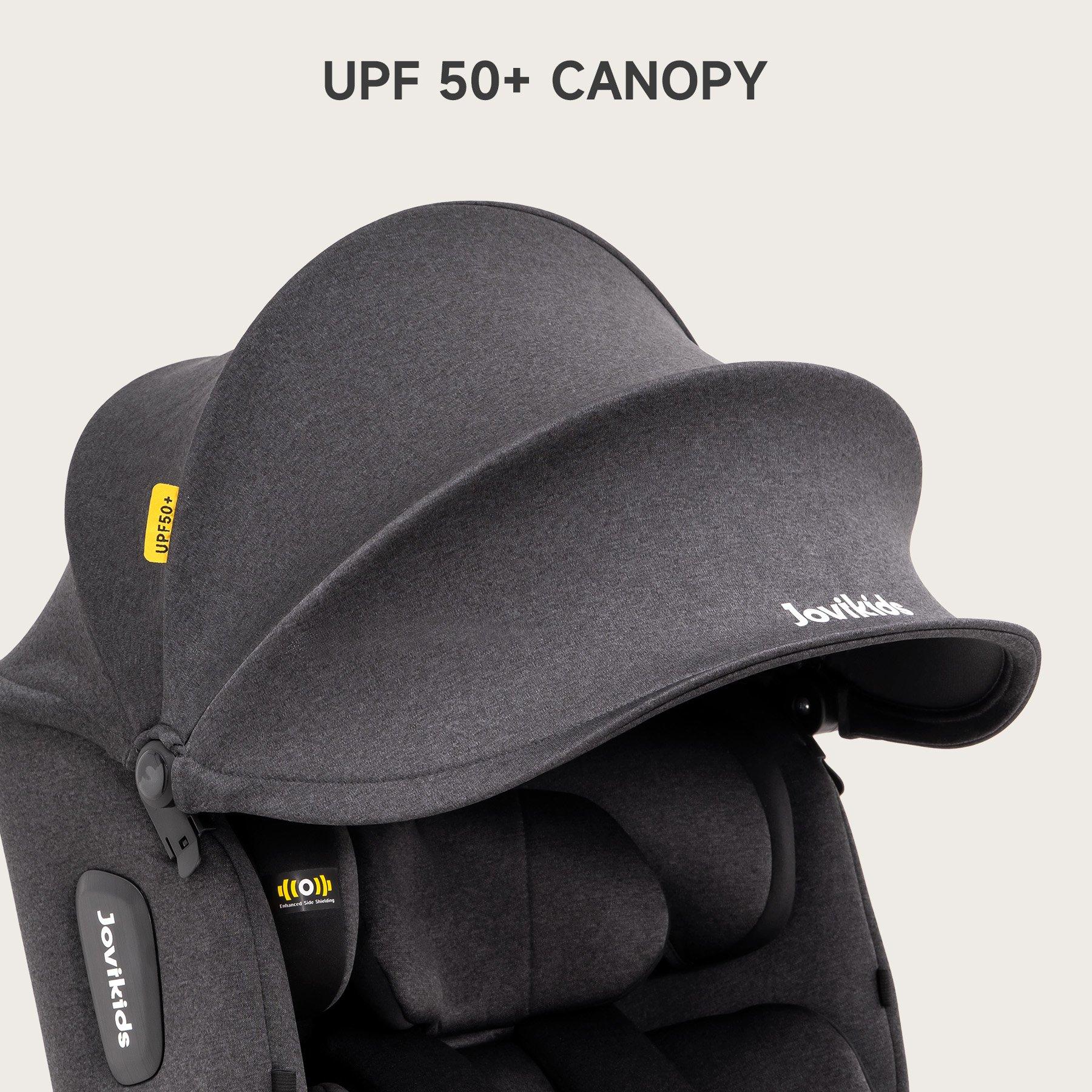Black - JoviKids - JoviKids Ranger 2 Car Seat -Twilight - 14