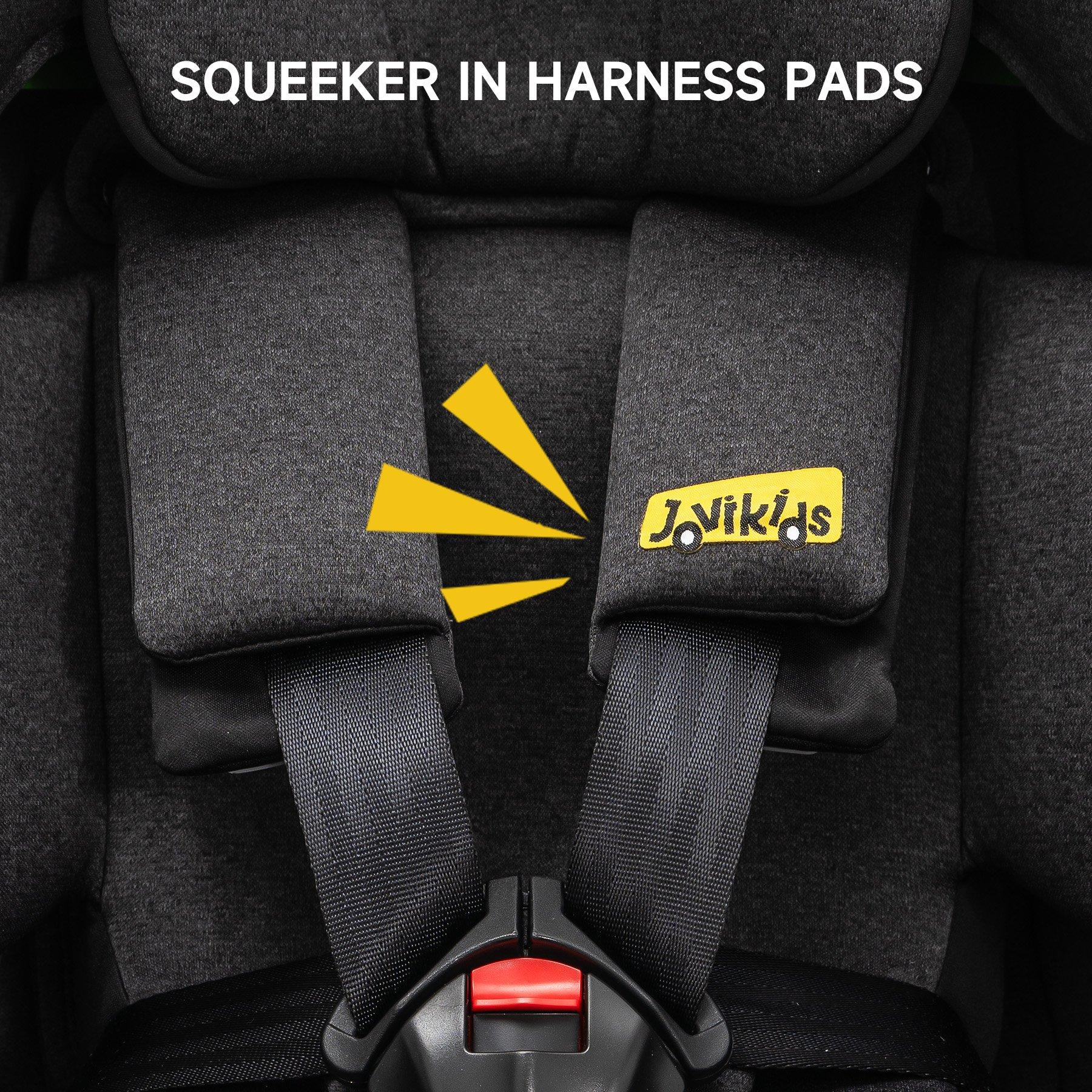 Black - JoviKids - JoviKids Ranger 2 Car Seat -Twilight - 16