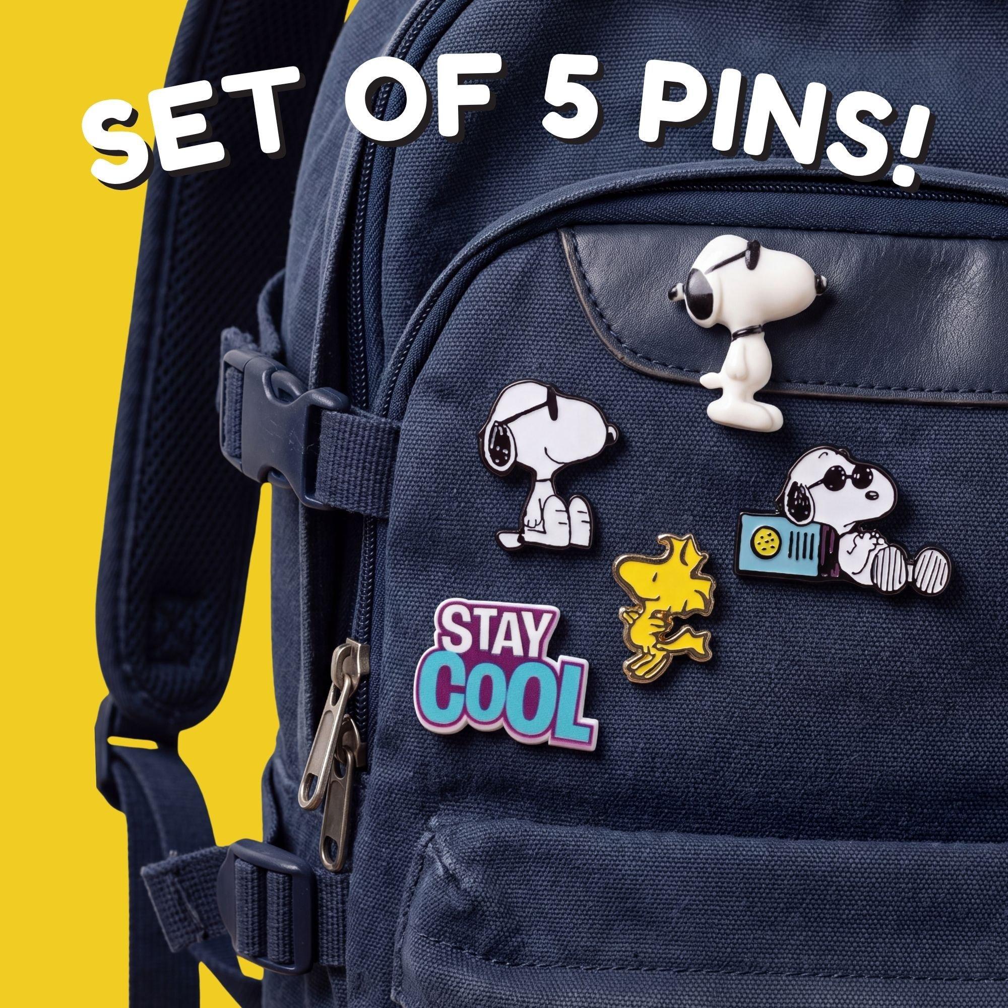 Multi - Snoopy - Snoopy Pin Set 5 Pack - 3