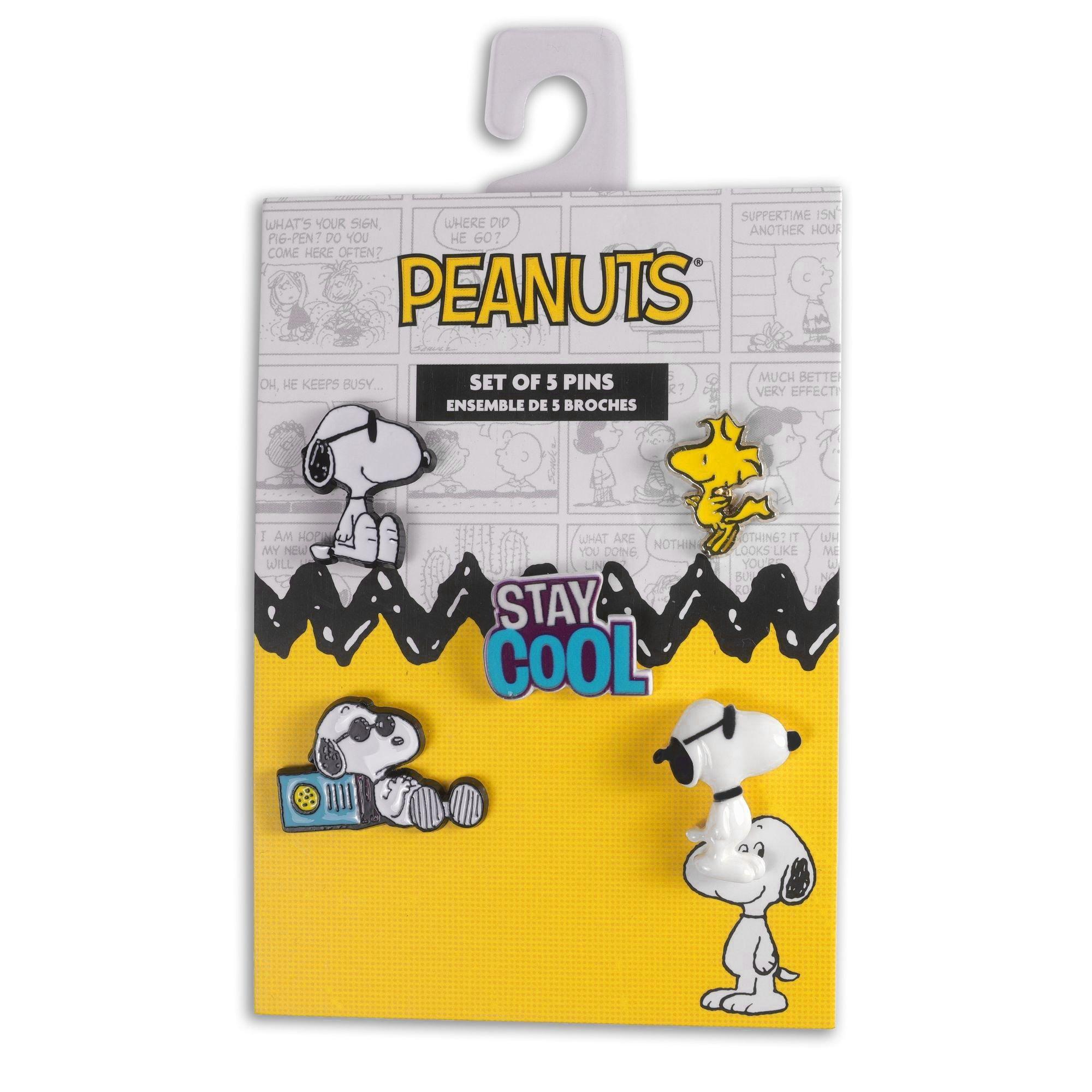 Multi - Snoopy - Snoopy Pin Set 5 Pack - 4