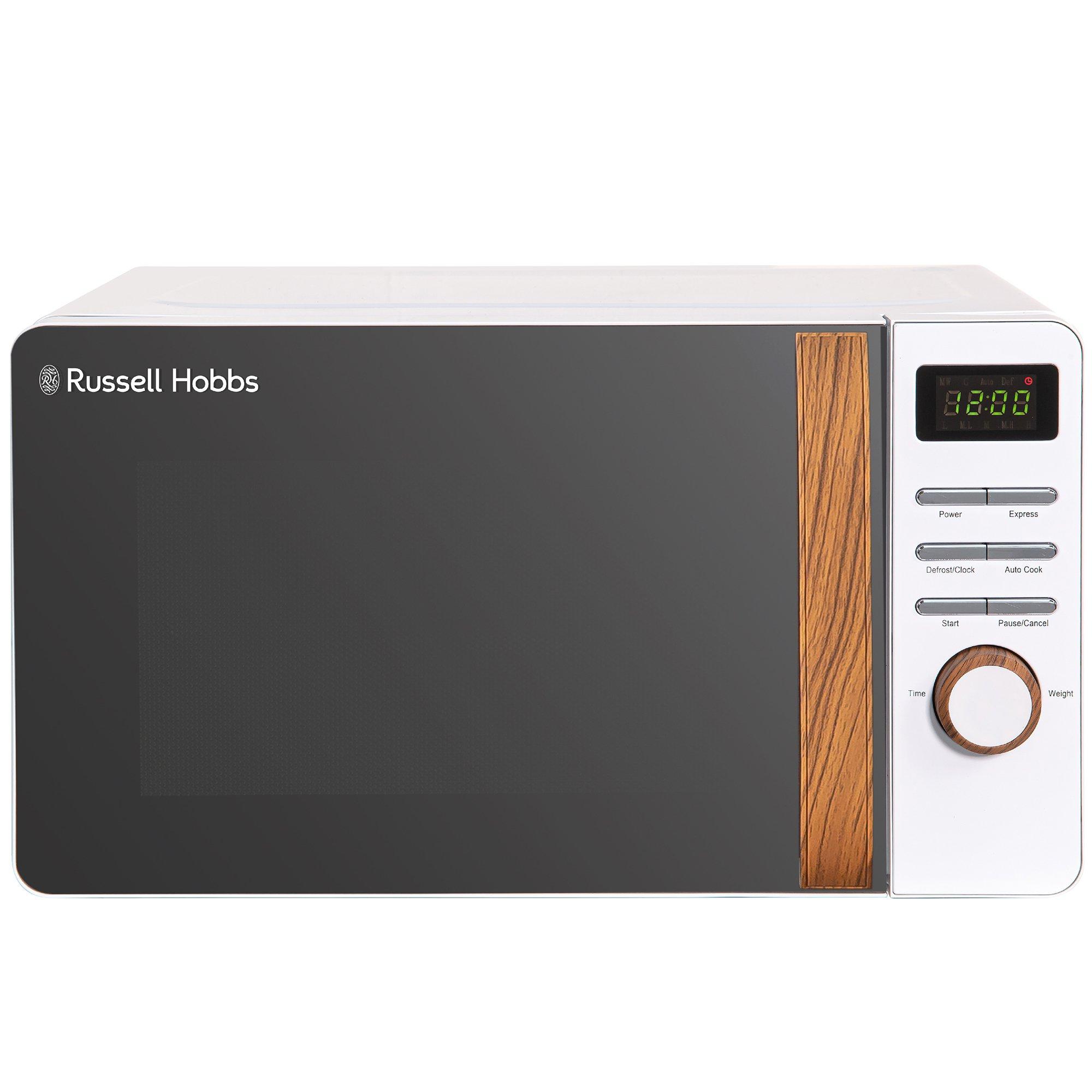White - Russell Hobbs - RHMD714-MN Digital Microwave - 1