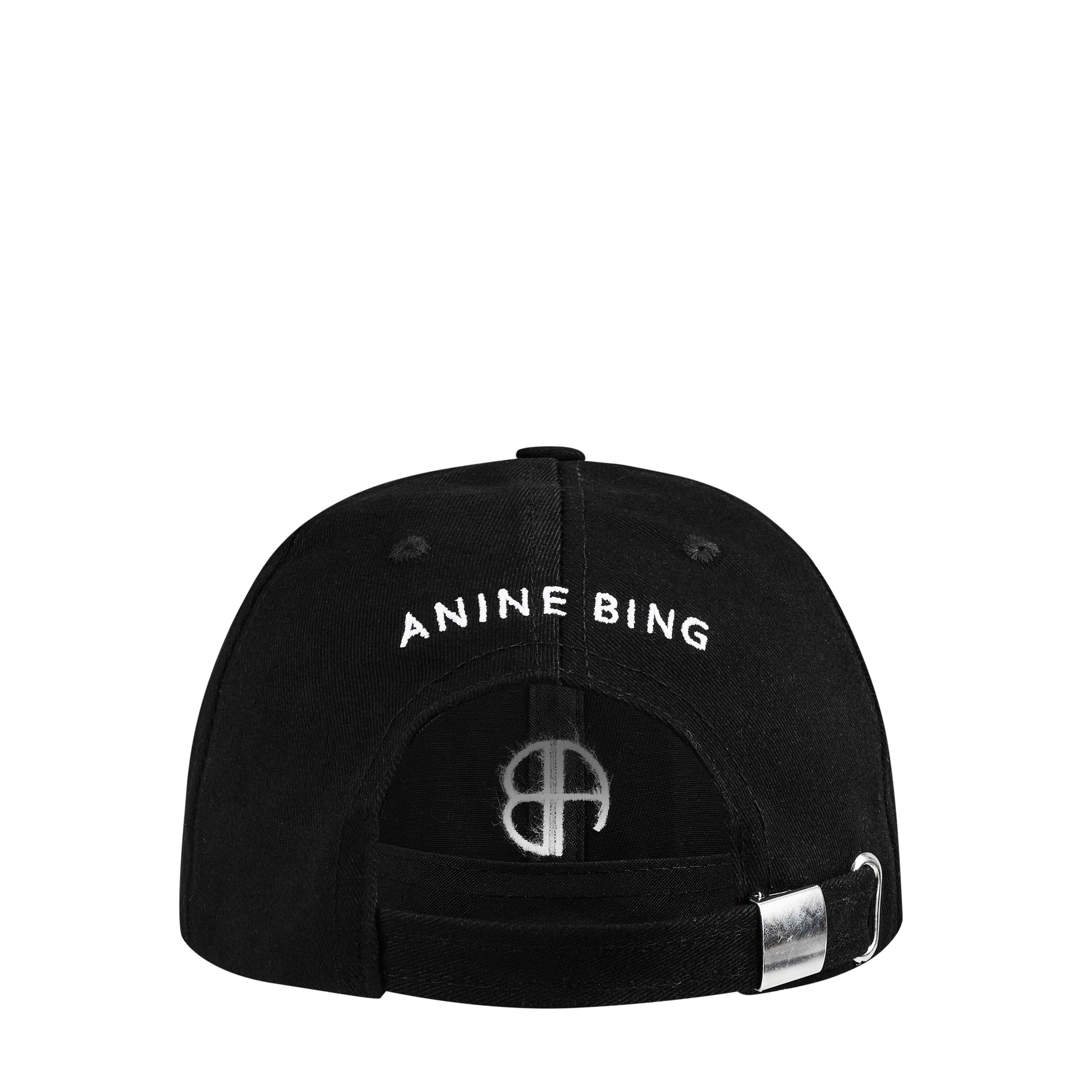 Black - Anine Bing - Jeremy Baseball Cap - 4