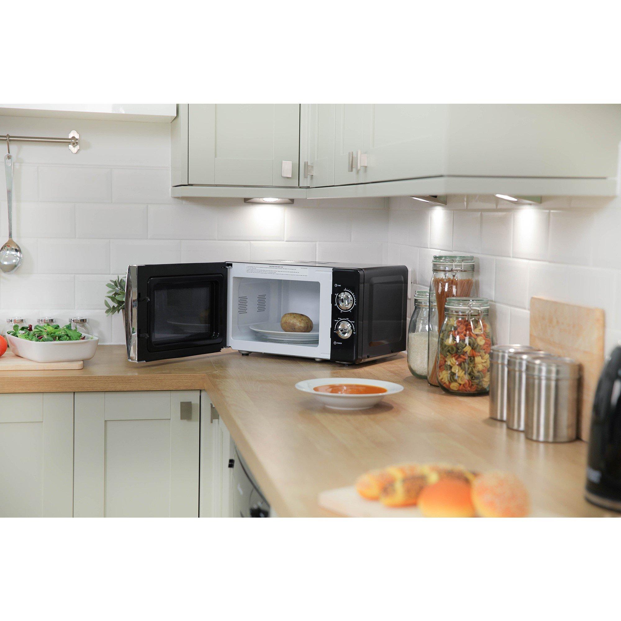 Black - Russell Hobbs - RHMM701B-N Colours Plus Microwave - 2