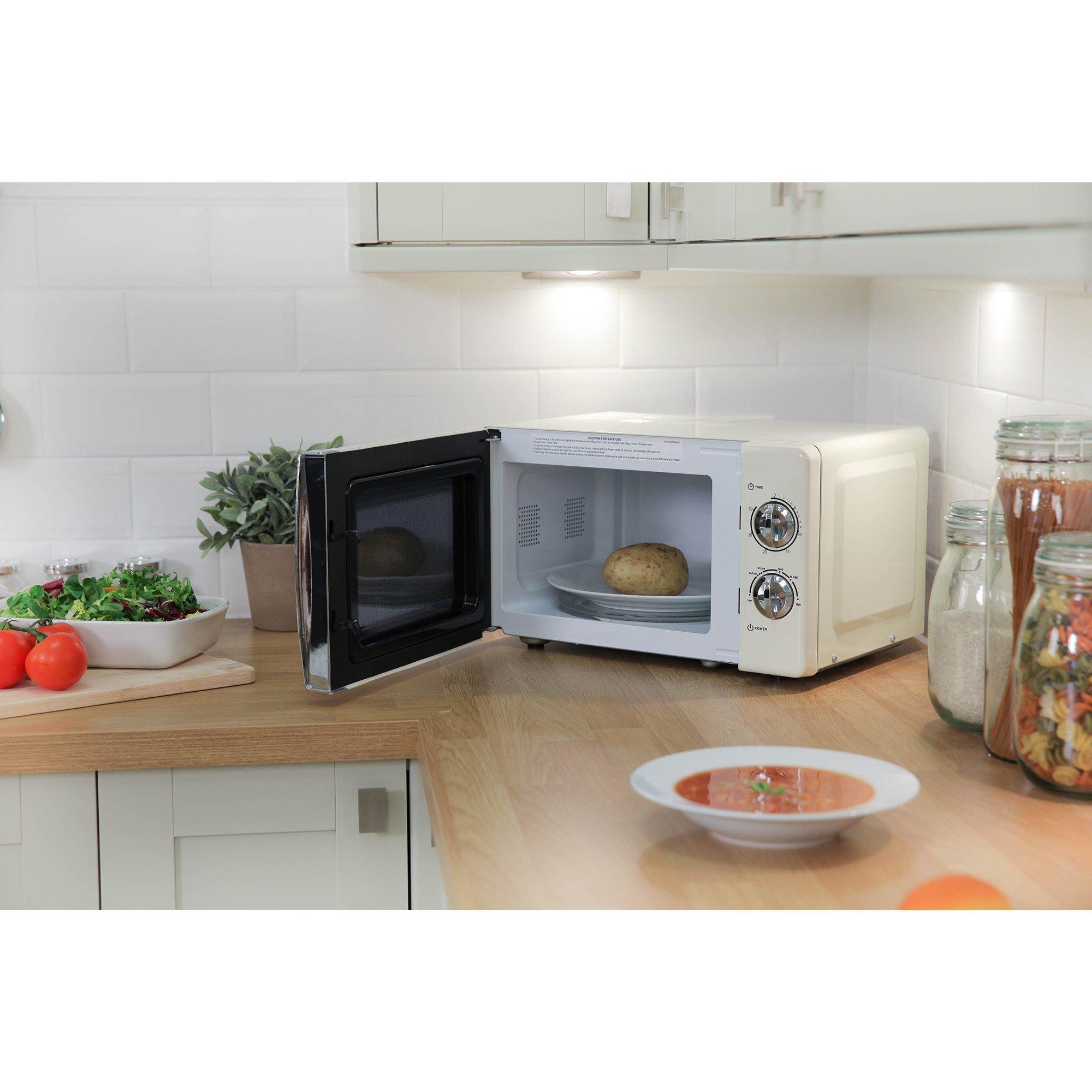 Cream - Russell Hobbs - RHMM701C-N Colours Plus Microwave - 6