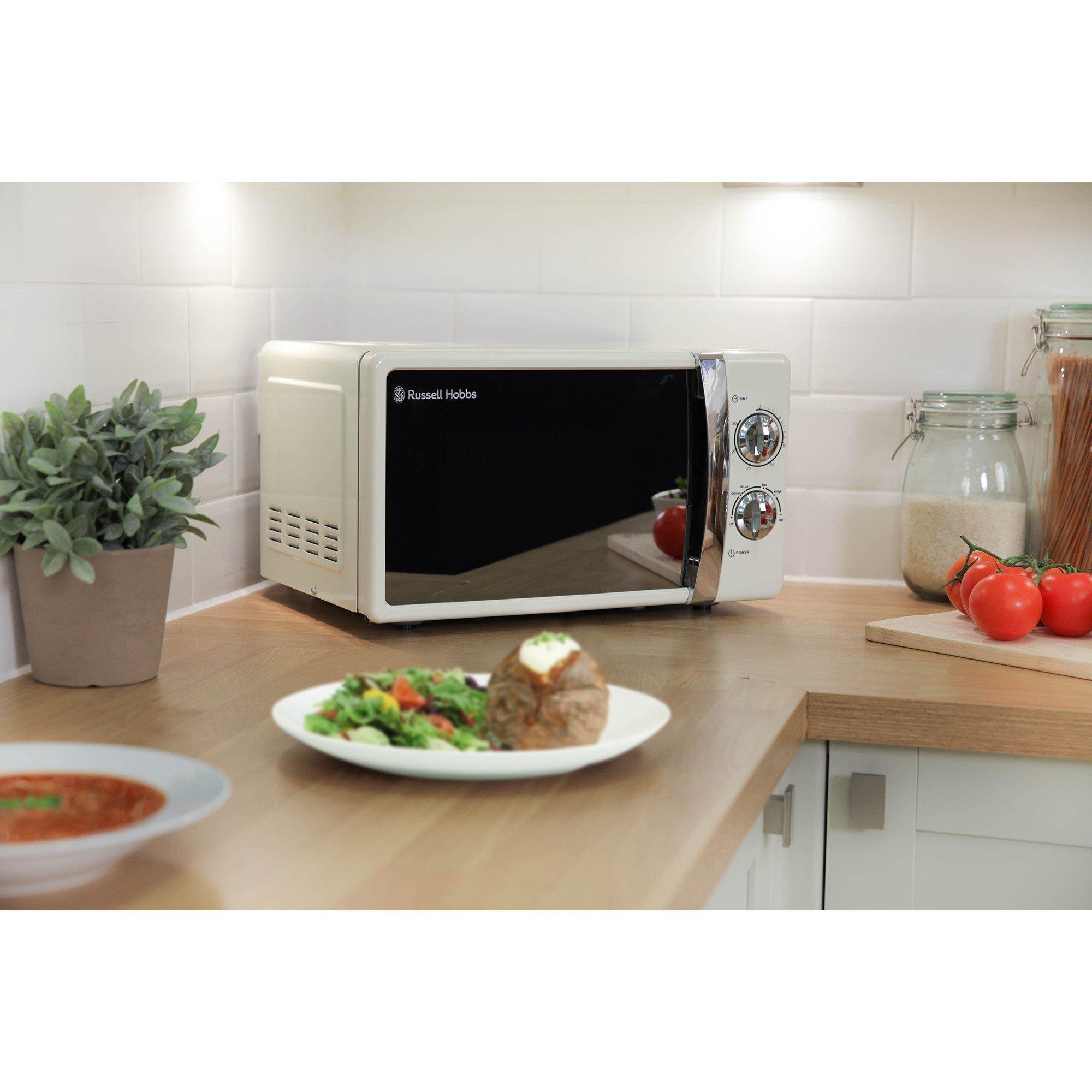 Cream - Russell Hobbs - RHMM701C-N Colours Plus Microwave - 7