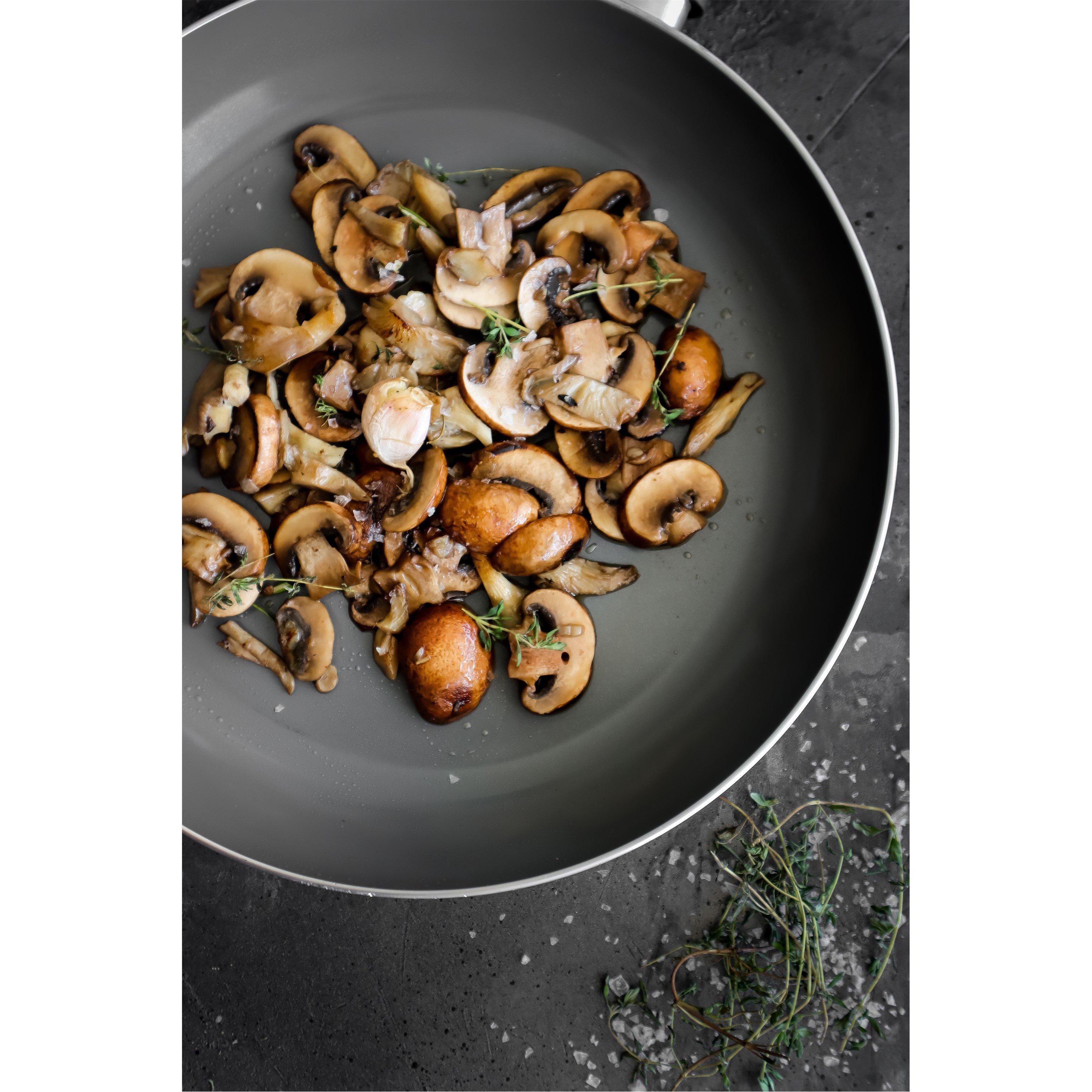 Grey - MasterClass - Can-to-Pan Non-Stick Frying Pan - 3