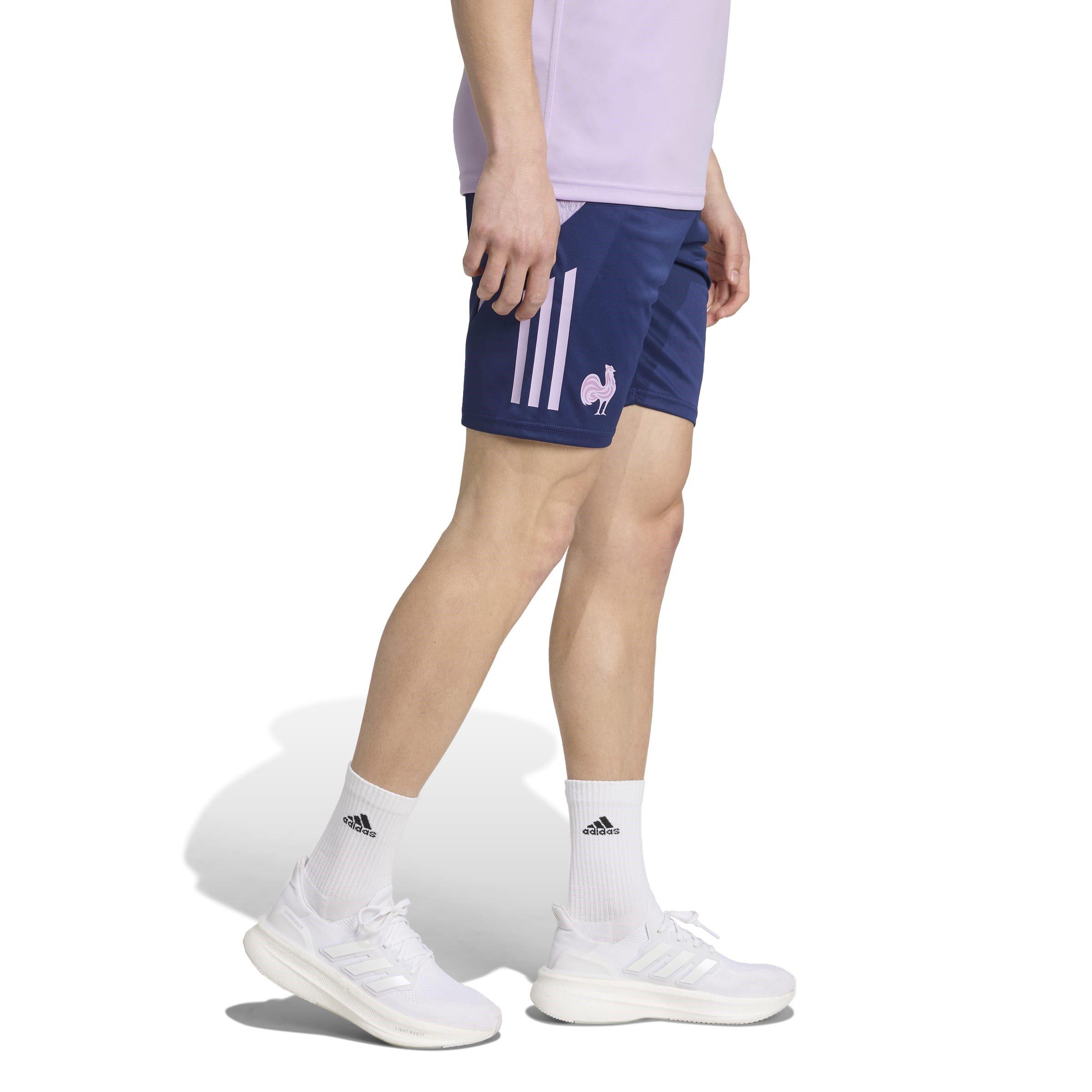 Mørkeblå - adidas - France Rugby World Cup 2025 Gym Shorts Mens - 6