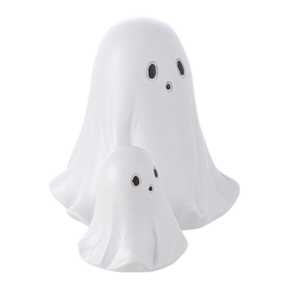 White - LIFE IDEAS - Funny Halloween Ghost Statue Ornament - 3