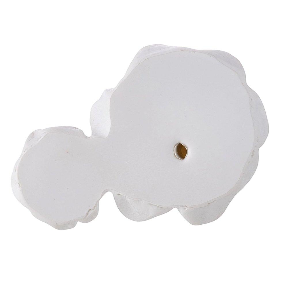 White - LIFE IDEAS - Funny Halloween Ghost Statue Ornament - 5