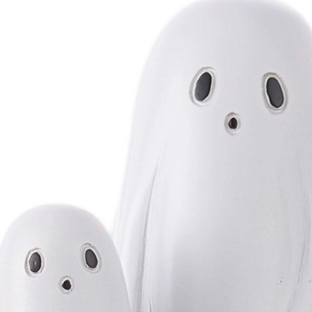 White - LIFE IDEAS - Funny Halloween Ghost Statue Ornament - 6