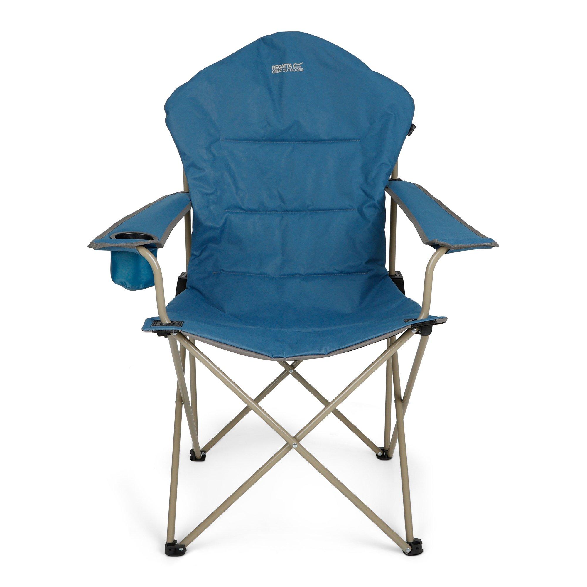 Dynasty Blue - Regatta - Kruza II Sturdy-Steel Camping Chair - 4