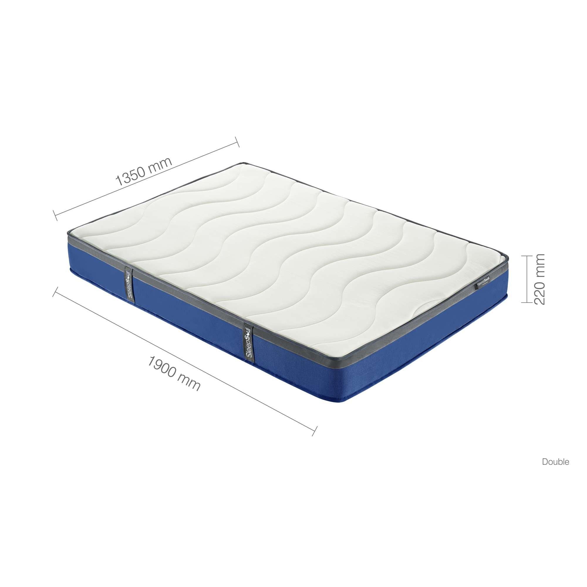White - SleepSoul - SleepSoul Nebula Mattress - 11