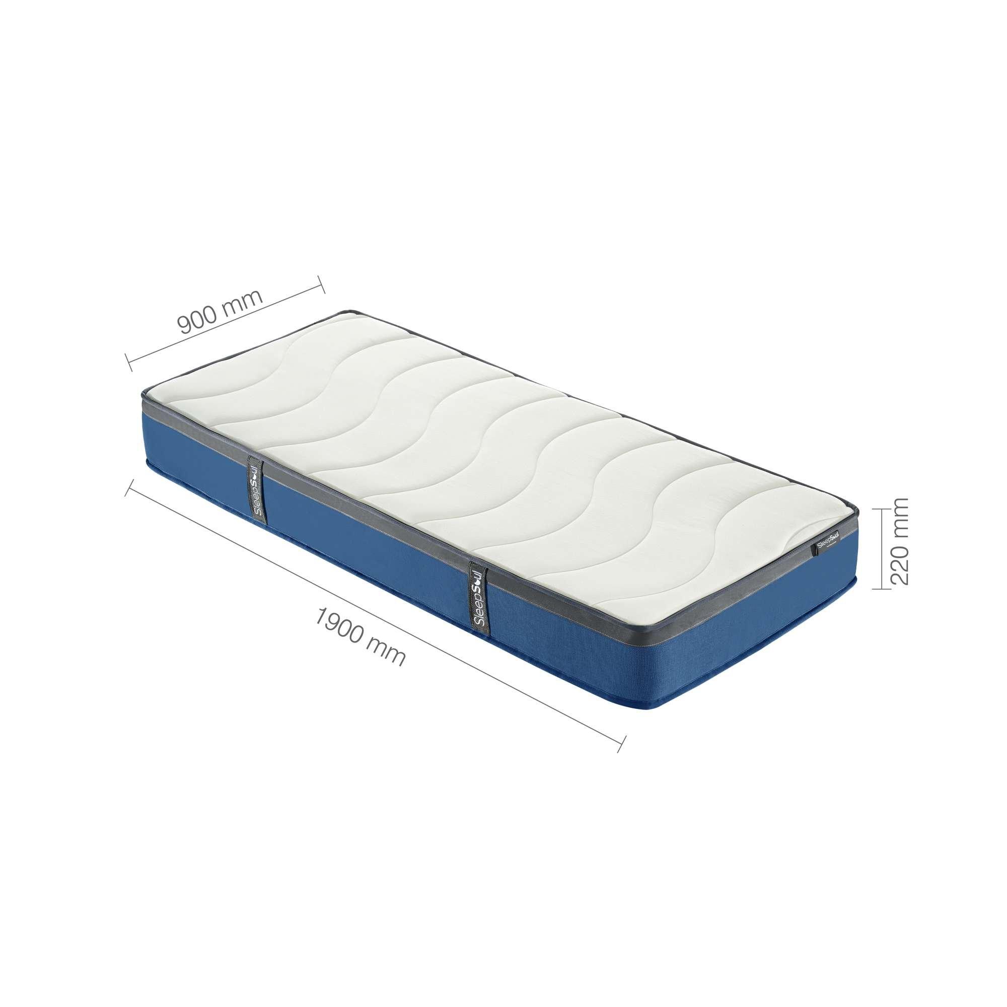 White - SleepSoul - SleepSoul Nebula Mattress - 10