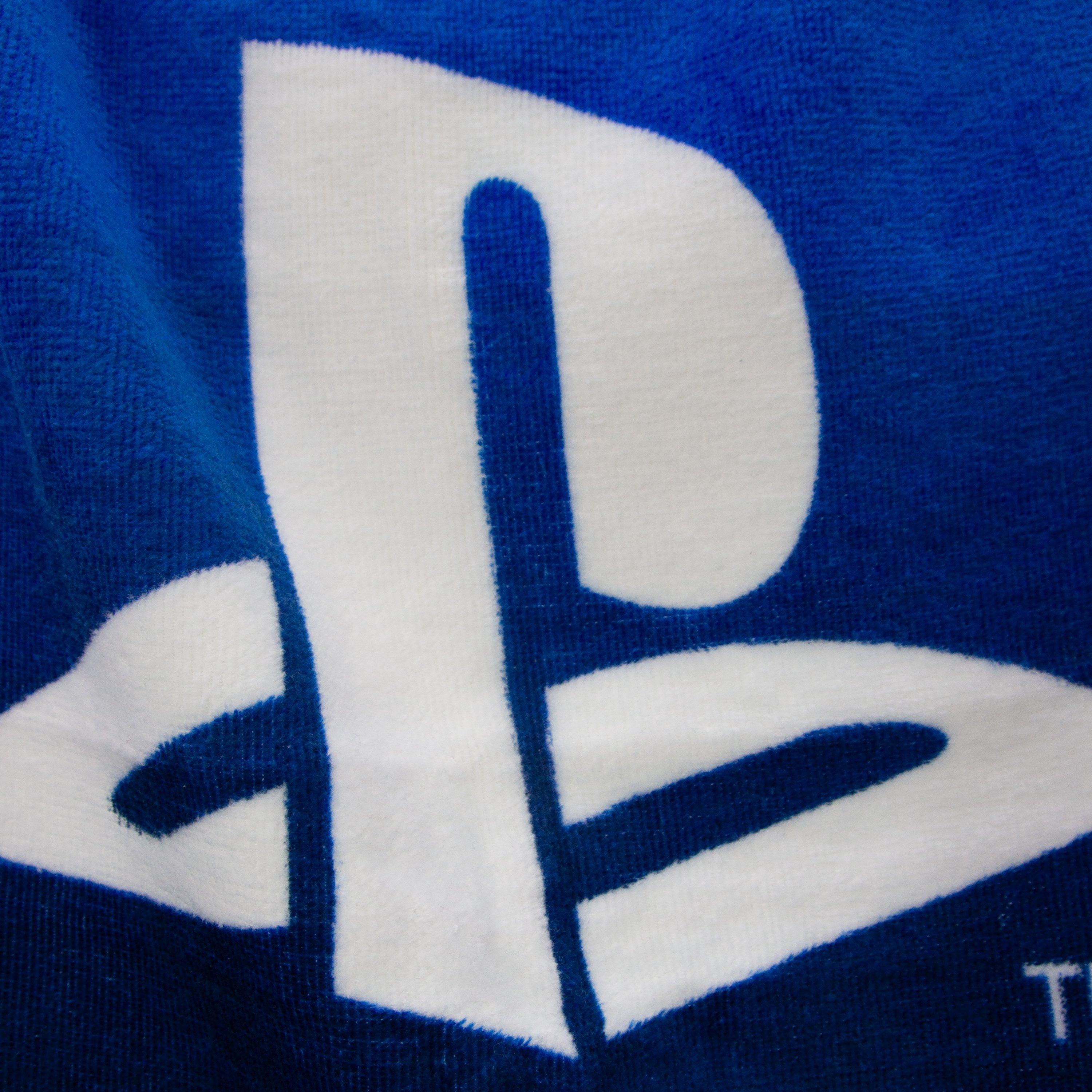 Blue - PlayStation - Playstation Scatter Beach Towel - 4