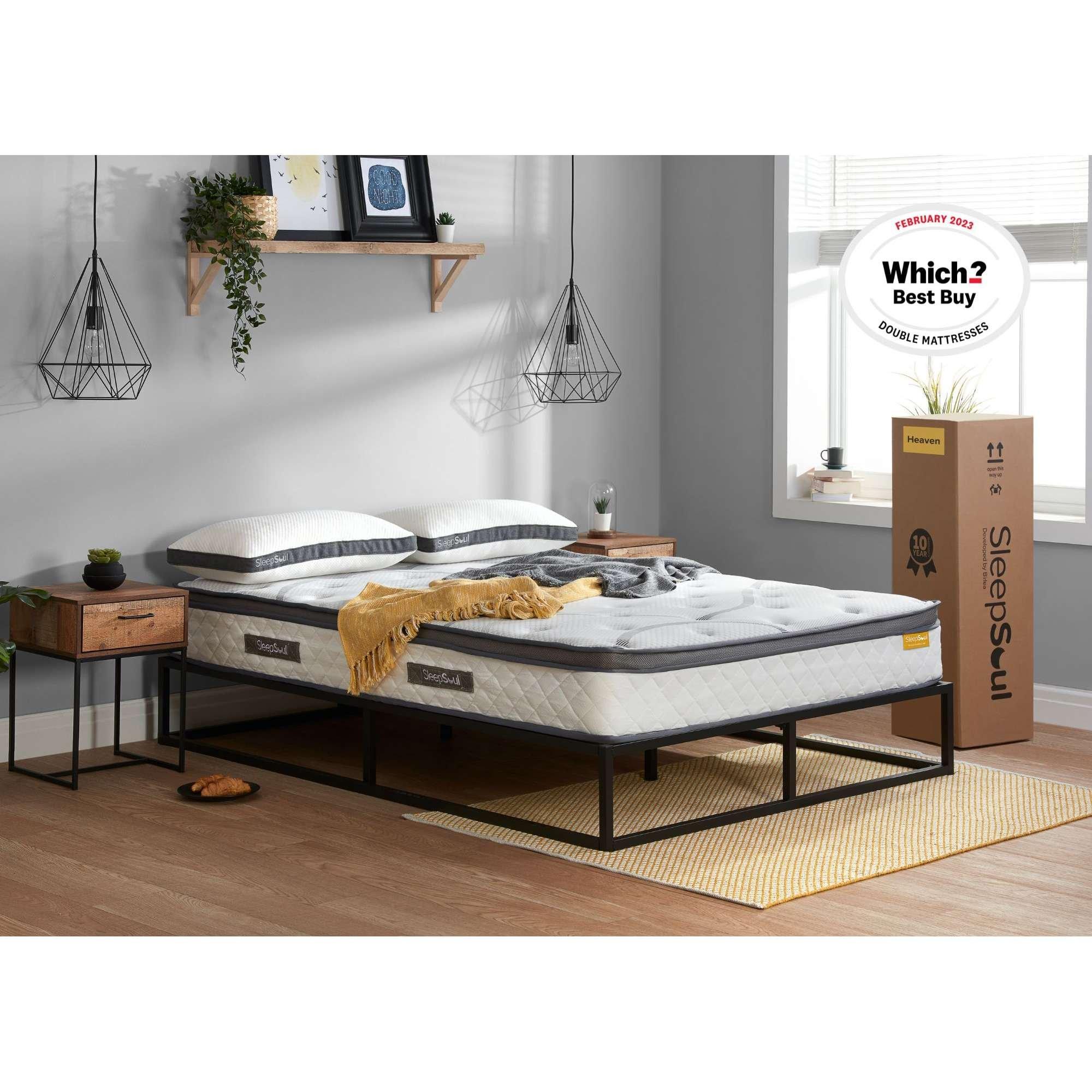 White - SleepSoul - SleepSoul Heaven 1000 Mattress - 1