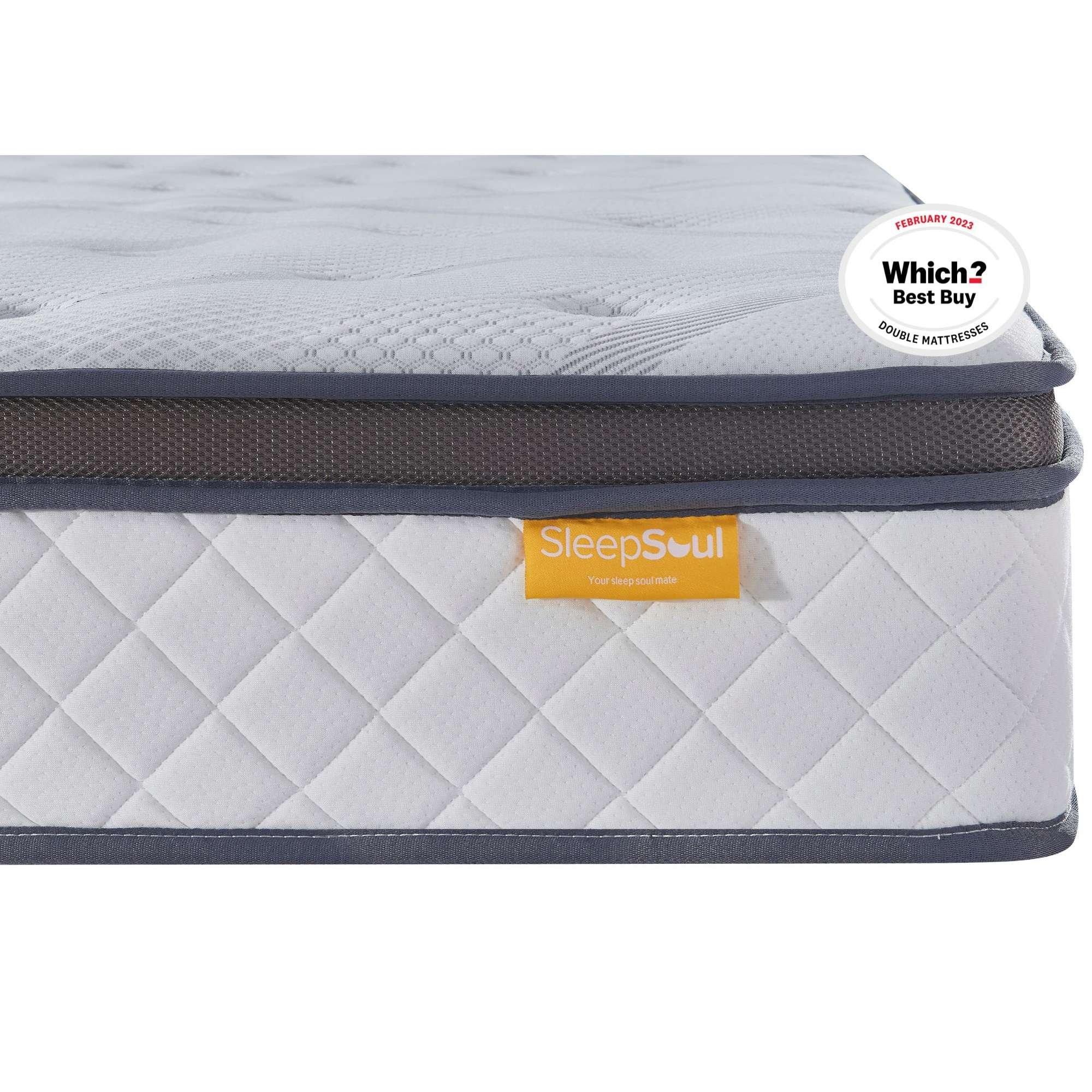White - SleepSoul - SleepSoul Heaven 1000 Mattress - 6