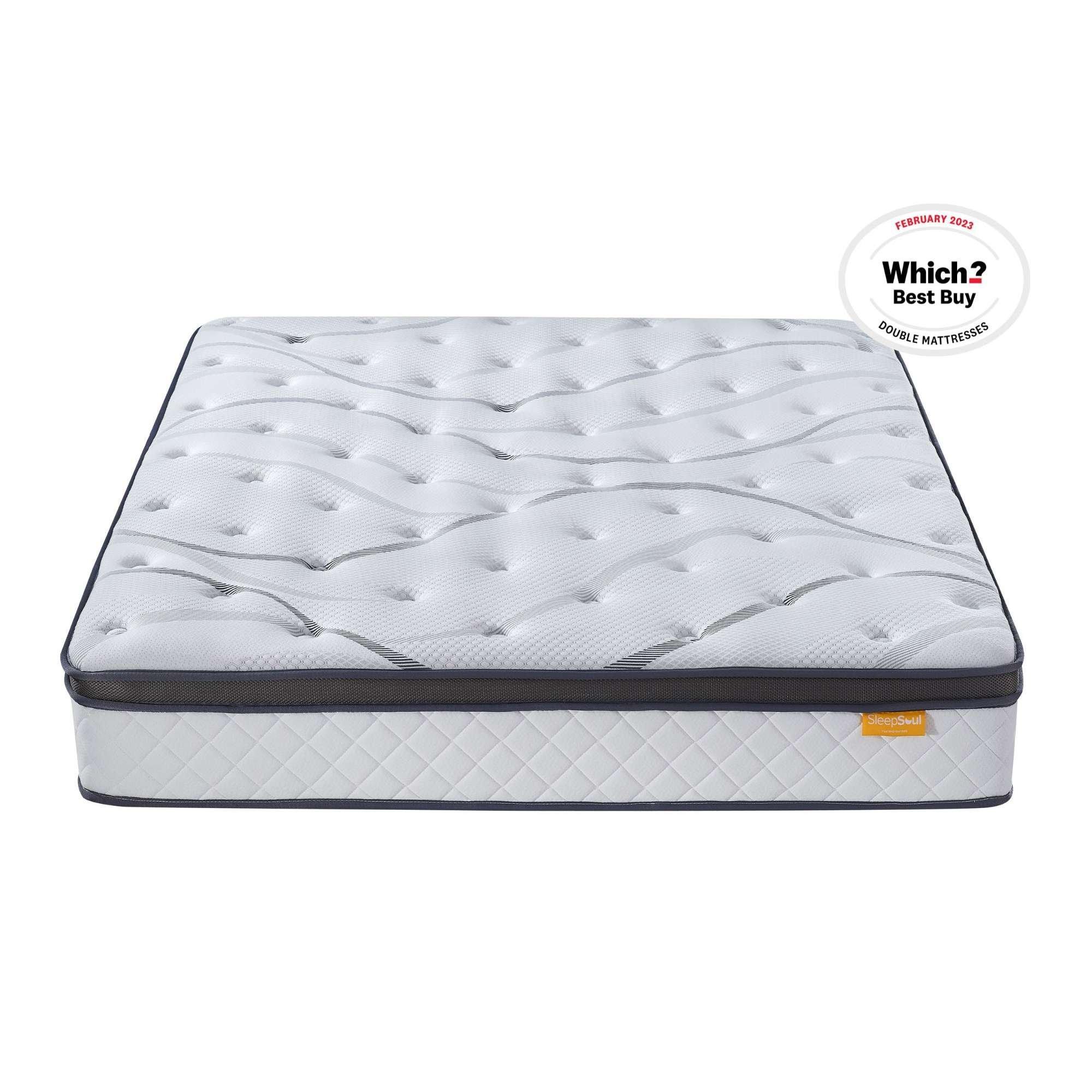 White - SleepSoul - SleepSoul Heaven 1000 Mattress - 7