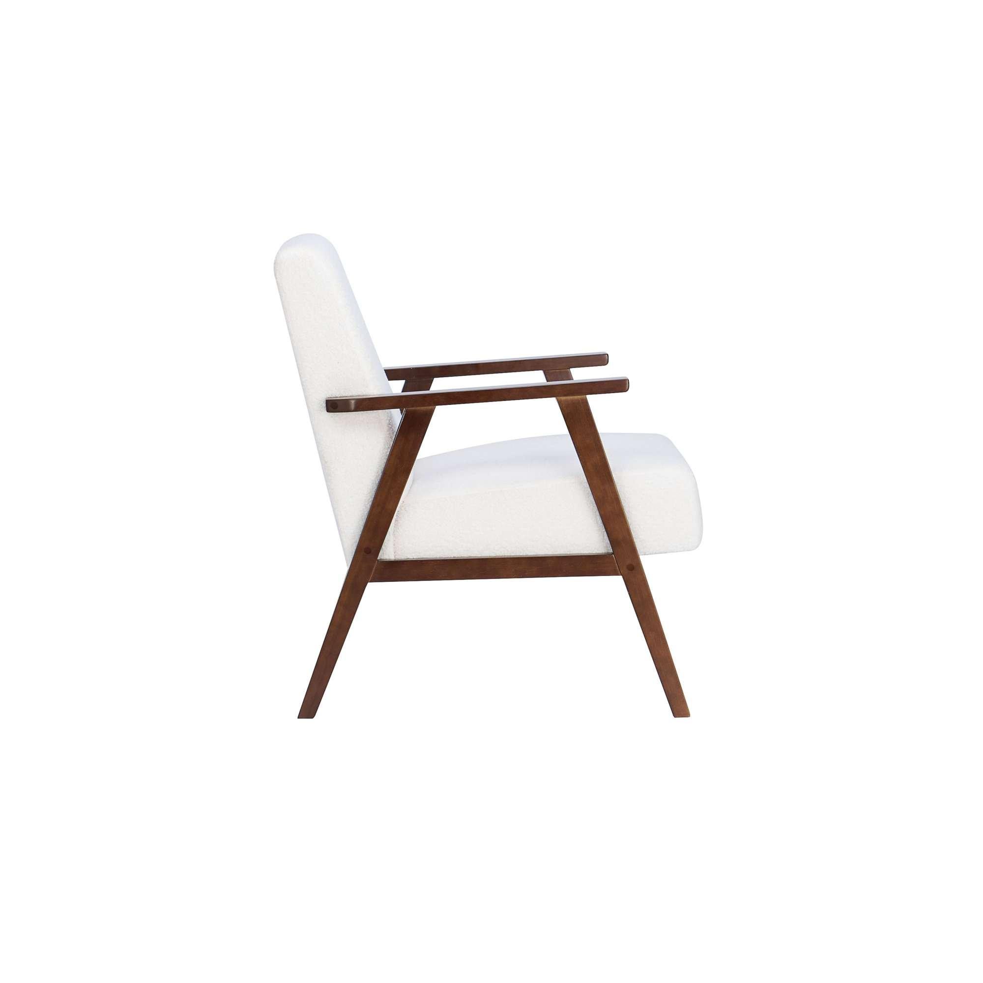 White - Birlea - Ellwood Fabric Armchair - 8