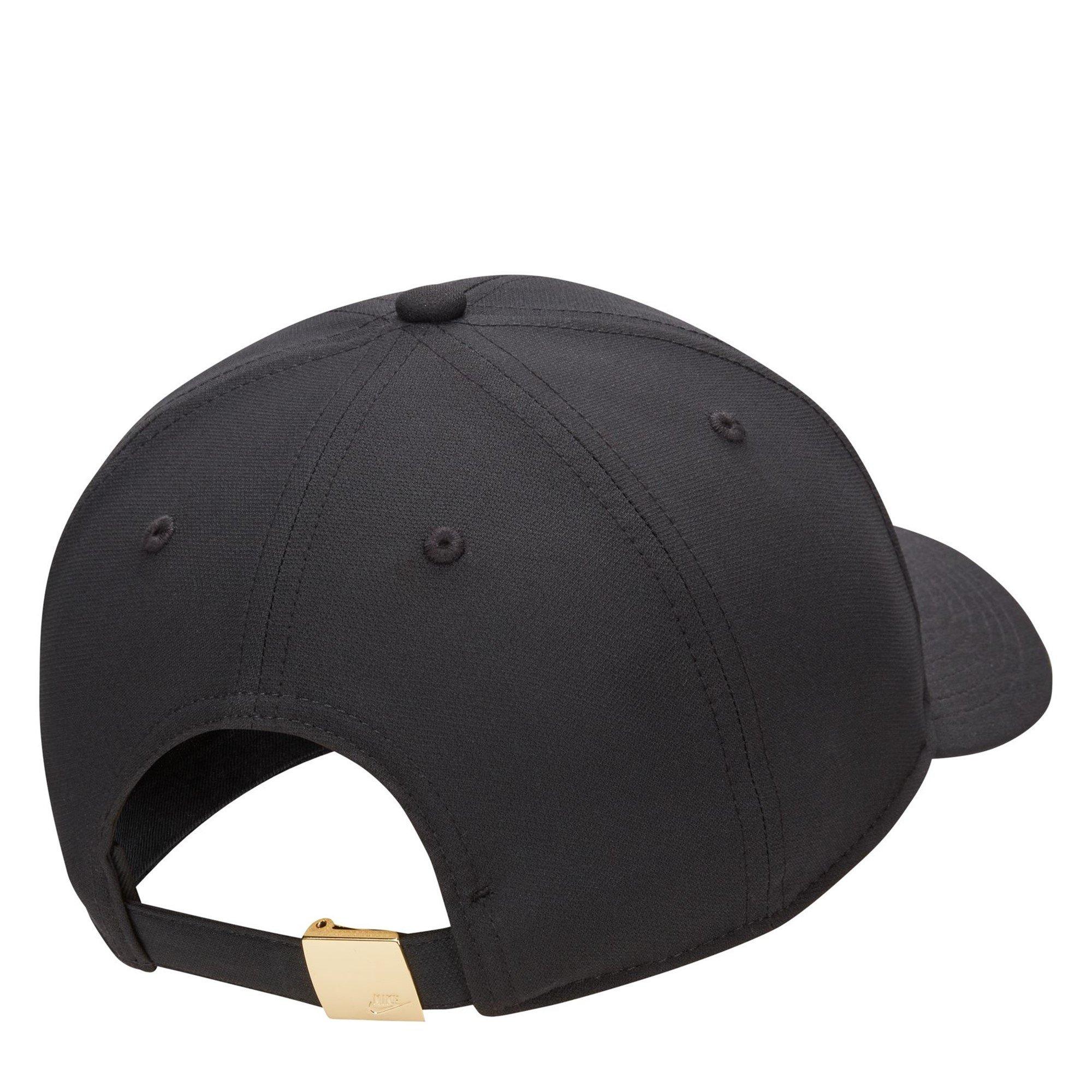 Blk/Met.Gold - Nike - Dri FIT Club Metal Logo Cap - 2